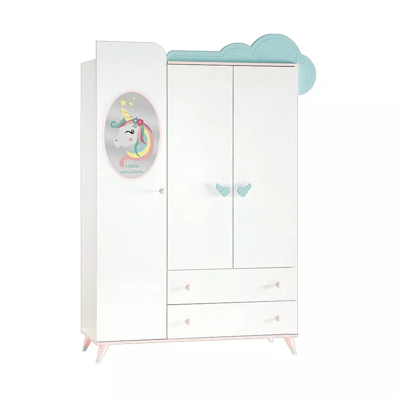 ТРИКРИЛЕН ДЕТСКИ ГАРДЕРОБ UNICORN ТРИКРИЛЕН ДЕТСКИ ГАРДЕРОБ UNICORN