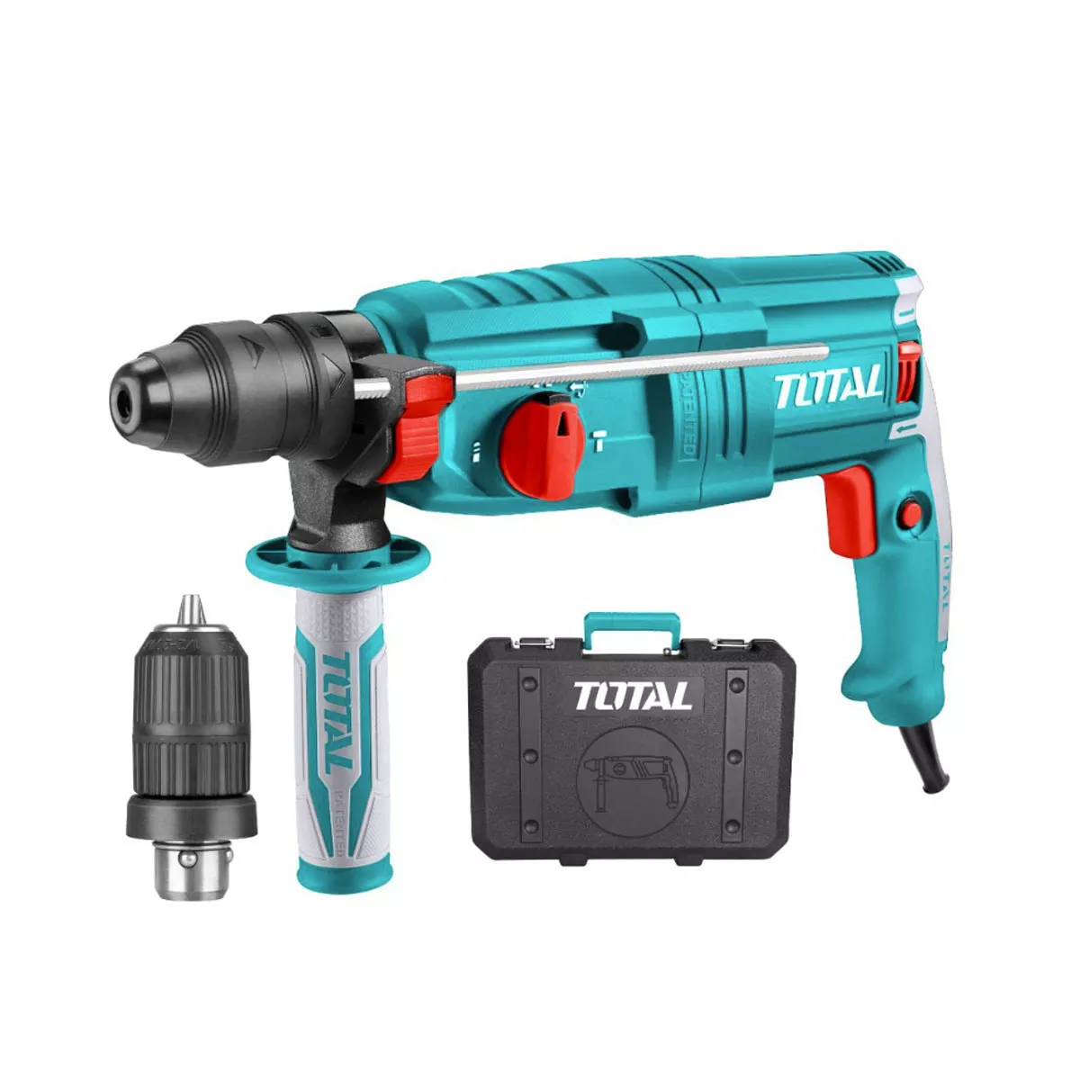 ПЕРФОРАТОР ЕЛЕКТРИЧЕСКИ TOTAL IND SDS+ 1050W 110286