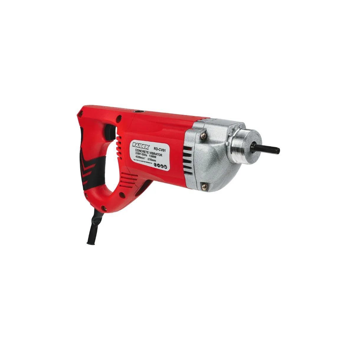 ВИБРАТОР ЗА БЕТОН 1300W 3M Ф35ММ RD-CV01 078604