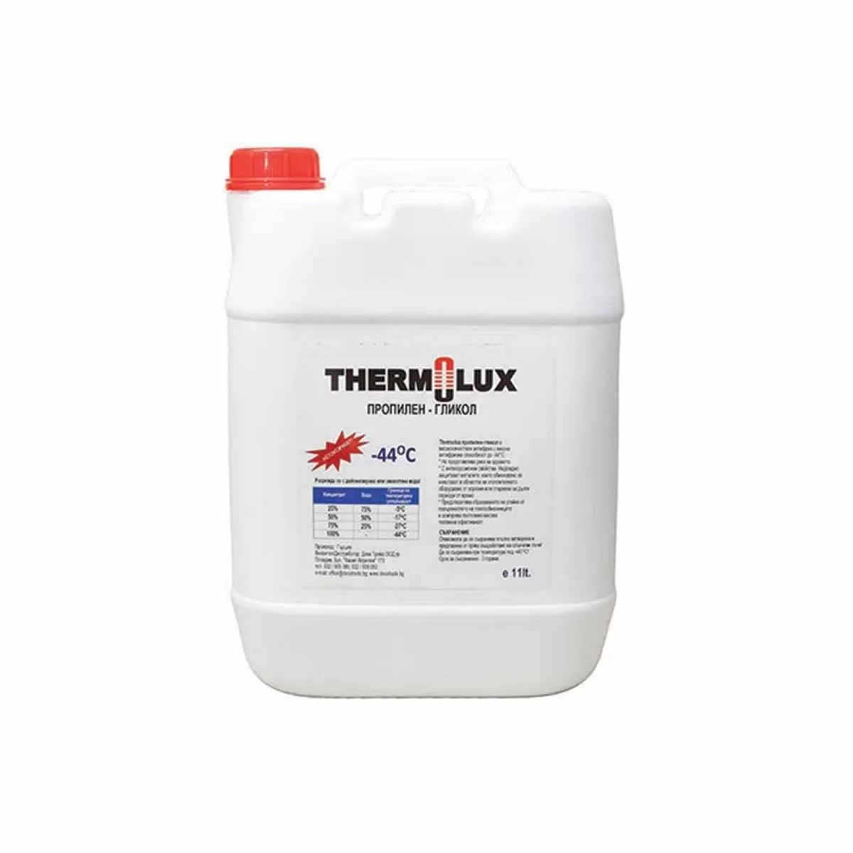 ТЕЧНОСТ ПРОПИЛЕН ГЛИКОЛ - 44°С, 11Л / 6060012