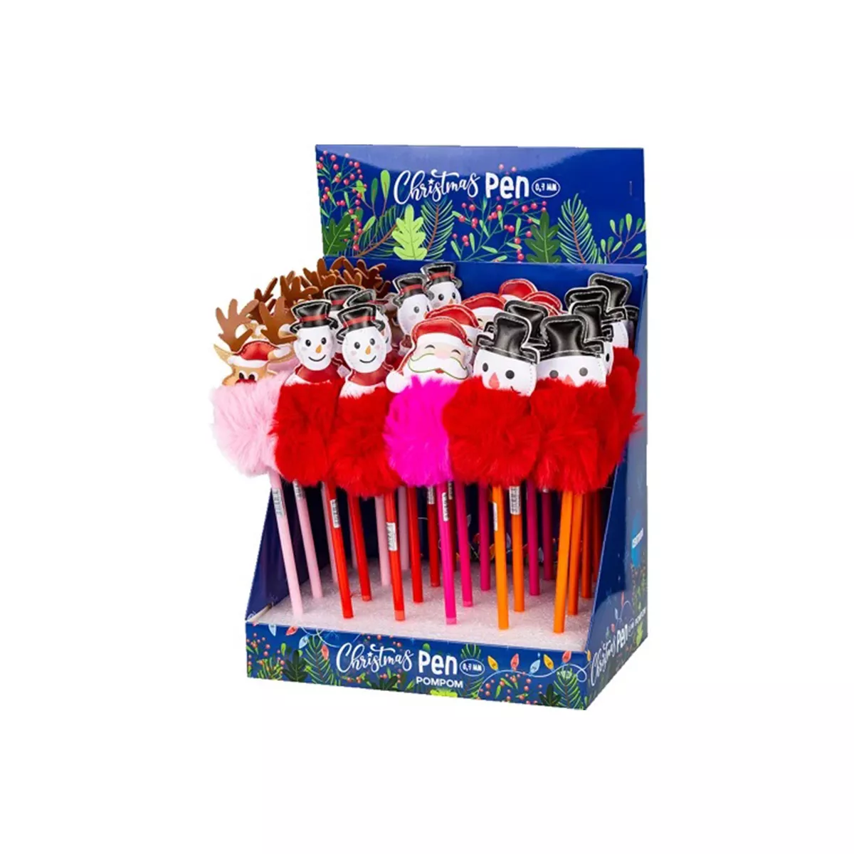 ХИМИКАЛКА CENTRUM POMPON КОЛЕДА 0,7ММ 47121