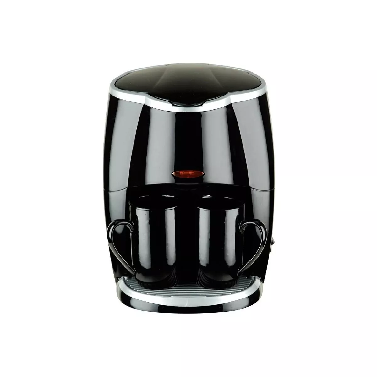 КАФЕМАШИНА ROSBERG R51170A 450W С ДВЕ ЧАШИ,ЧЕРНА КАФЕМАШИНА