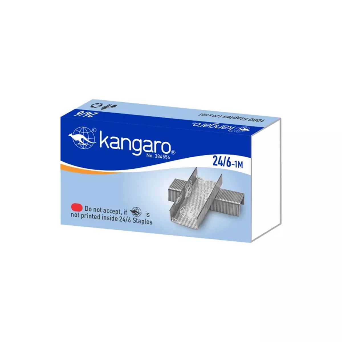 ТЕЛЧЕТА ЗА ТЕЛБОД KANGARO 24/6 ОПАКОВКА  1000 - 17337