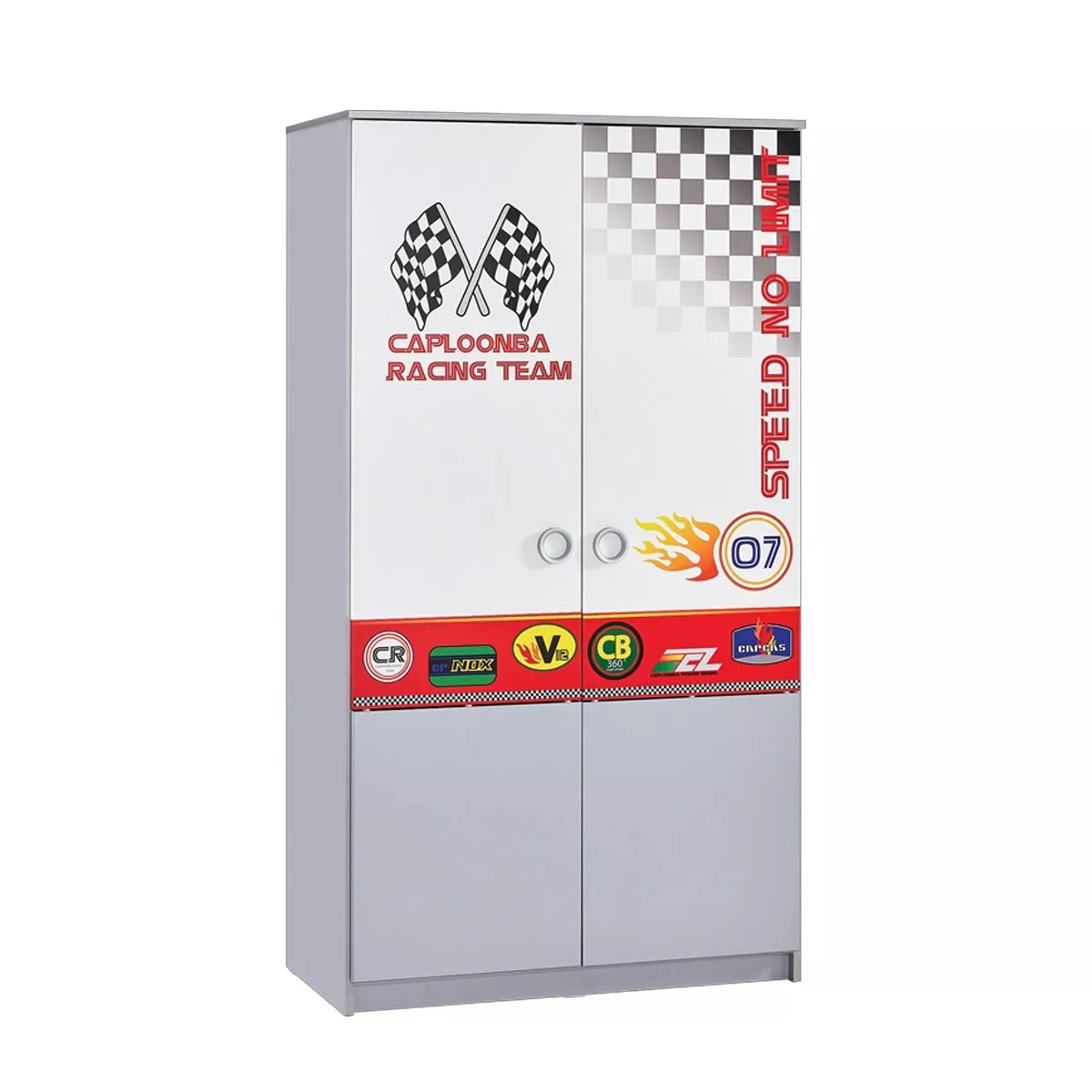 ДВУКРИЛЕН ДЕТСКИ ГАРДЕРОБ TURBO CAP 2