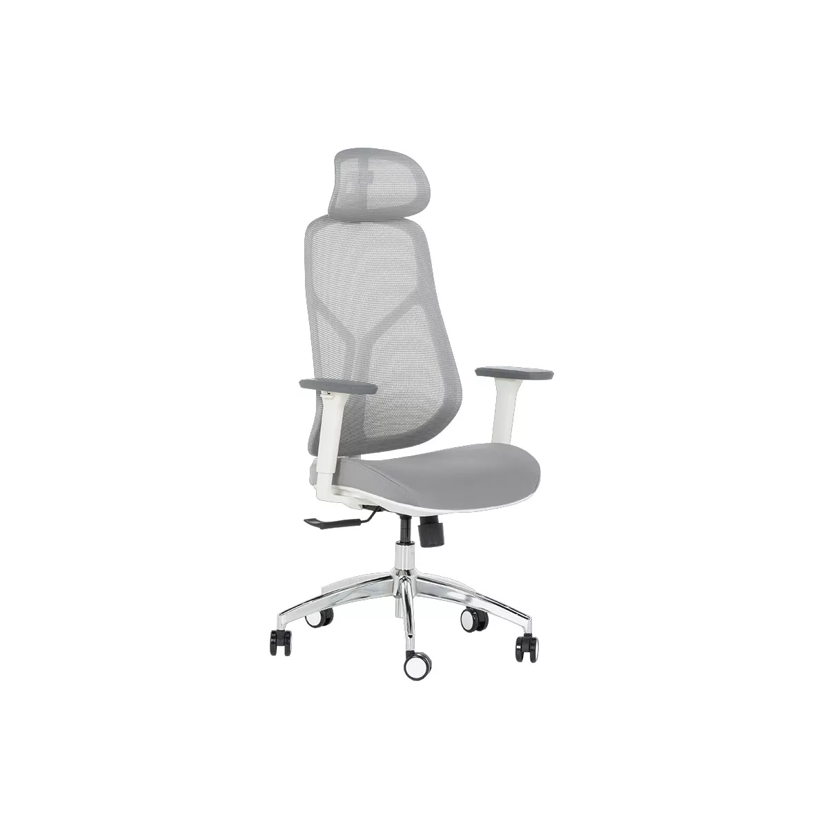 ЕРГОНОМИЧЕН СТОЛ CARMEN 7901 W - СИВ