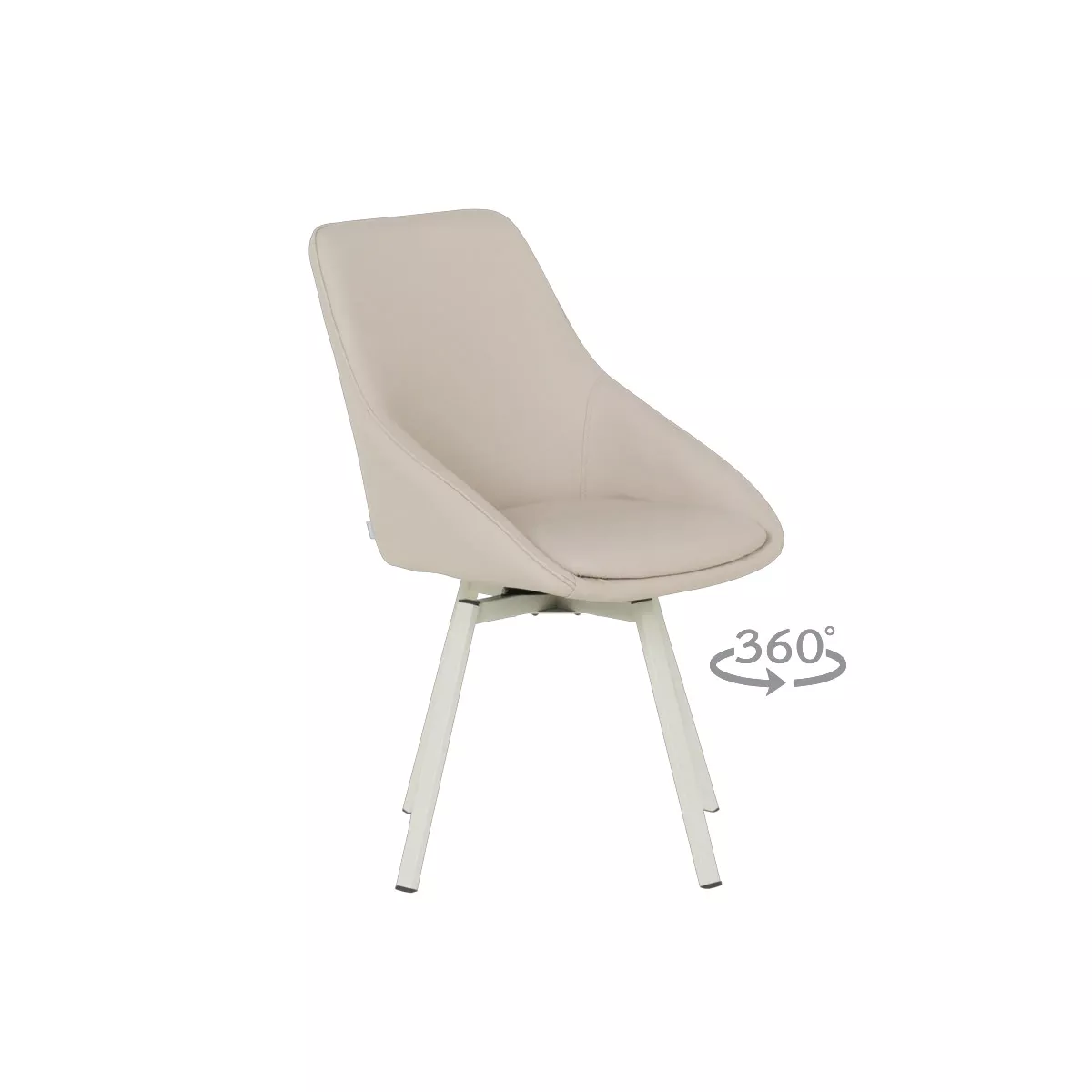 ТРАПЕЗЕН СТОЛ WIGAN 1 СИЛИКОНОВА КОЖА - ЛАТЕ 05