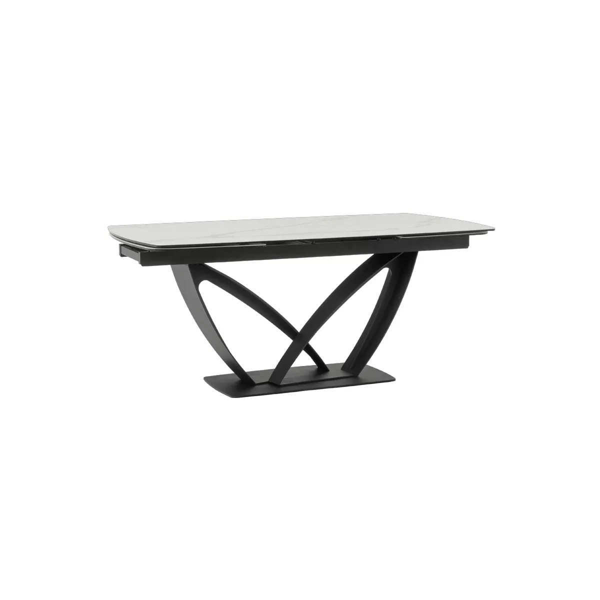 ТРАПЕЗНА МАСА TORUN 2 - БЯЛ - КЕРАМИКА