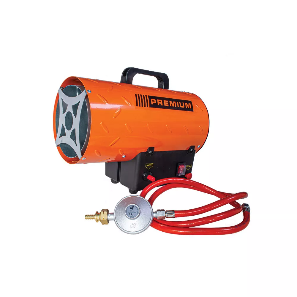 КАЛОРИФЕР ГАЗОВ С РЕГУЛАТОР 15KW PREMIUM 48208