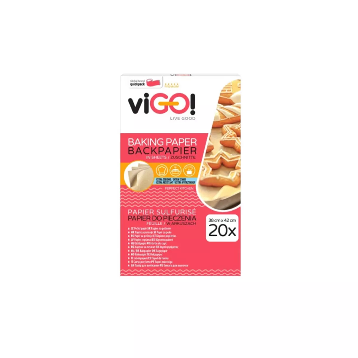 ХАРТИЯ ЗА ПЕЧЕНЕ НА ЛИСТА,КУТИЯ 20БР. - 2214003 ХАРТИЯ ЗА ПЕЧЕНЕ НА ЛИСТА,КУТИЯ 20БР. - 2214003