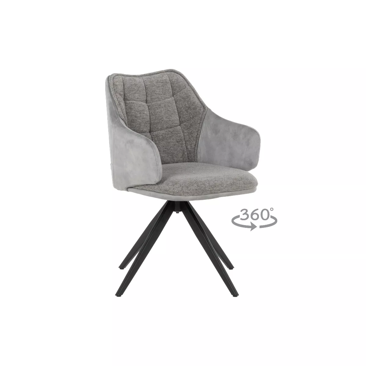 ТРАПЕЗЕН СТОЛ BORDON - СИВ R 07