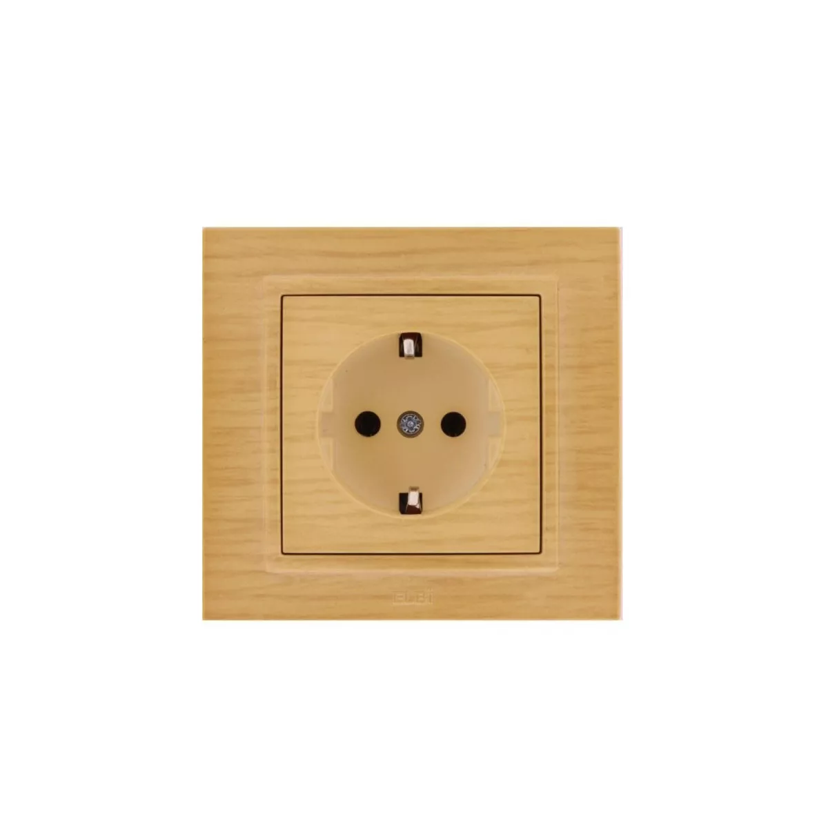 ZENA СВЕТЛО ДЪРВО КОНТАКТ ШУКО 2Р+Е 16А 250V 500-012700-217