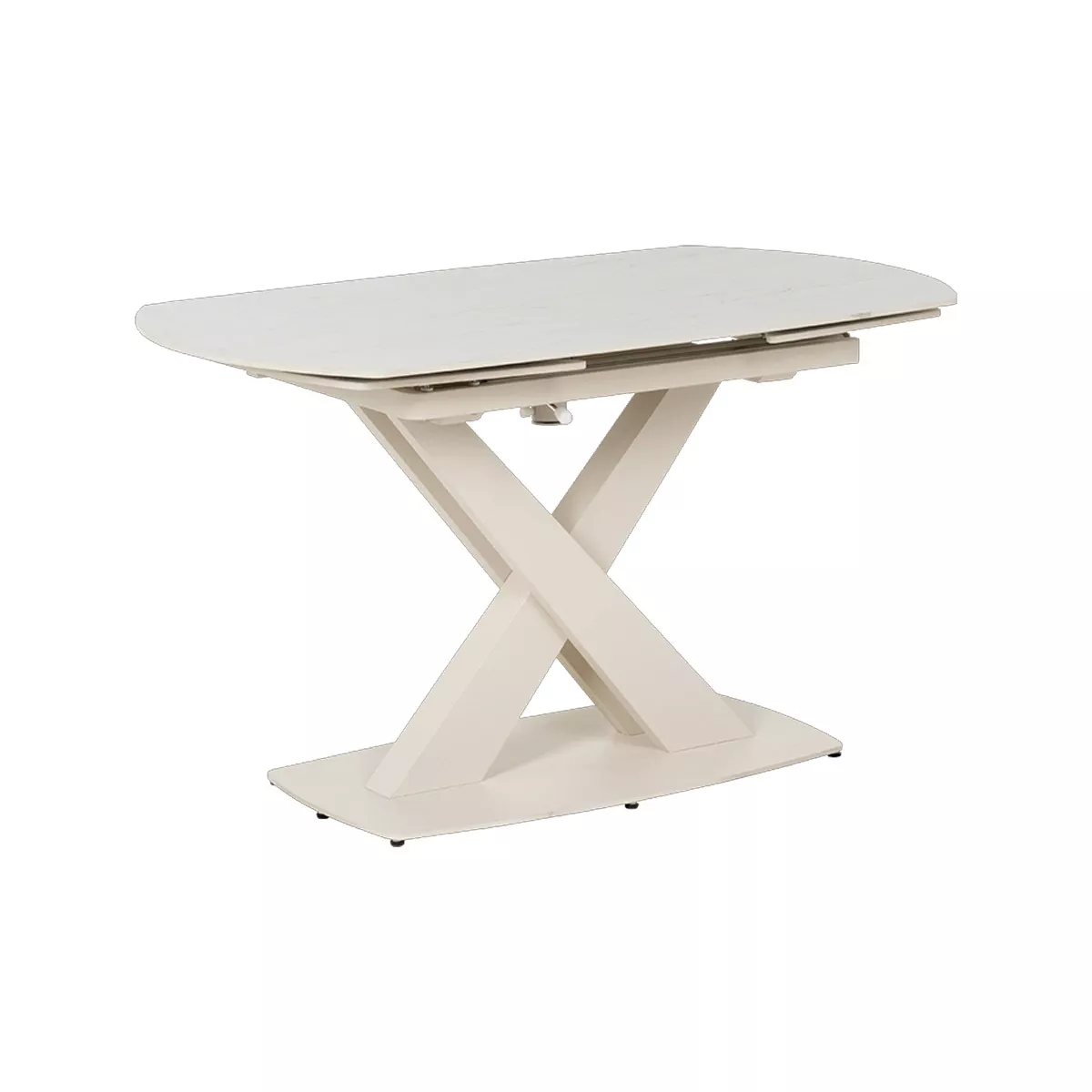 ТРАПЕЗНА МАСА MATEO - КРЕМ - КЕРАМИКА