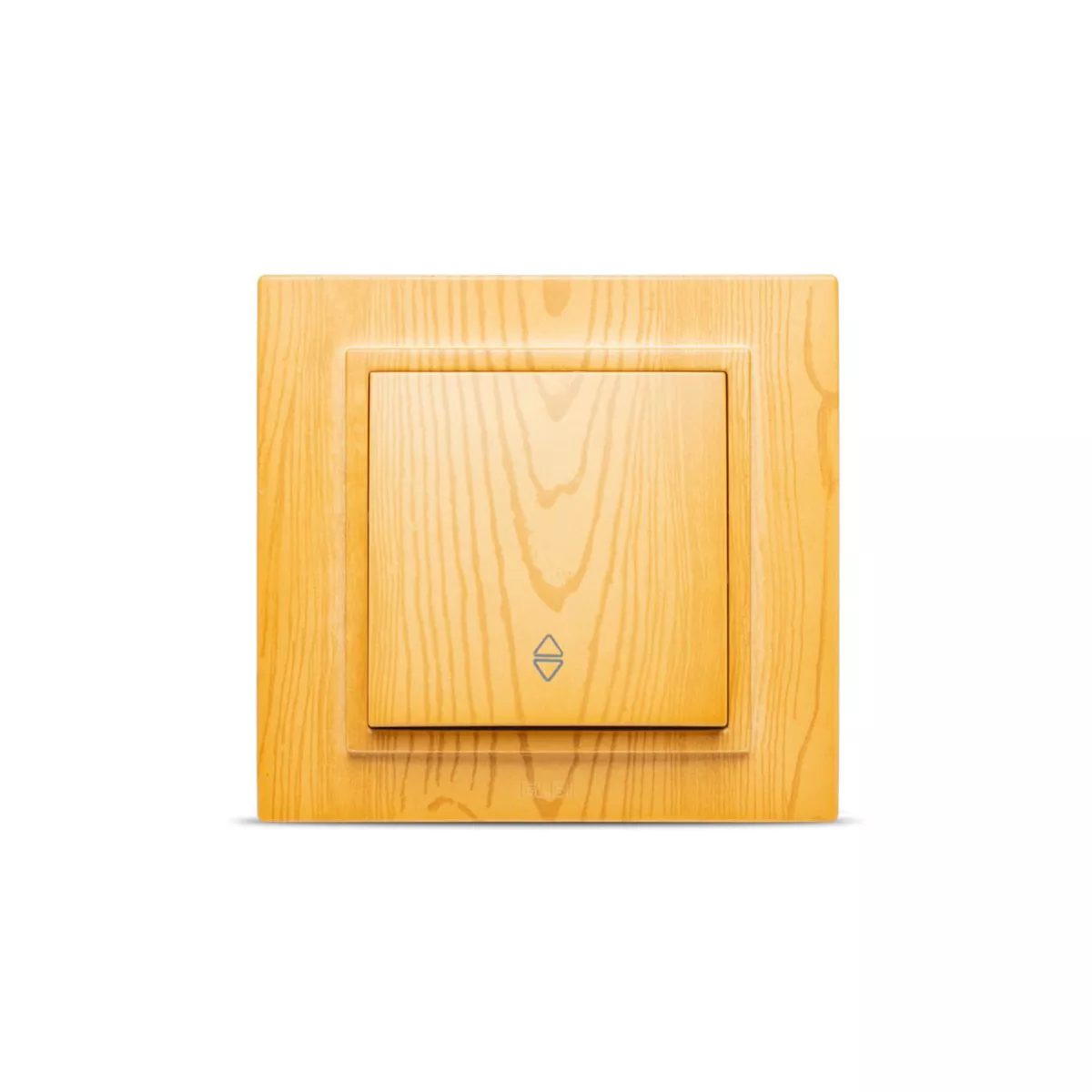 ДЕВИАТОРЕН КЛЮЧ СХЕМА 6 ZENA, СВЕТЛО ДЪРВО 10А,250V/ 500-012700-209