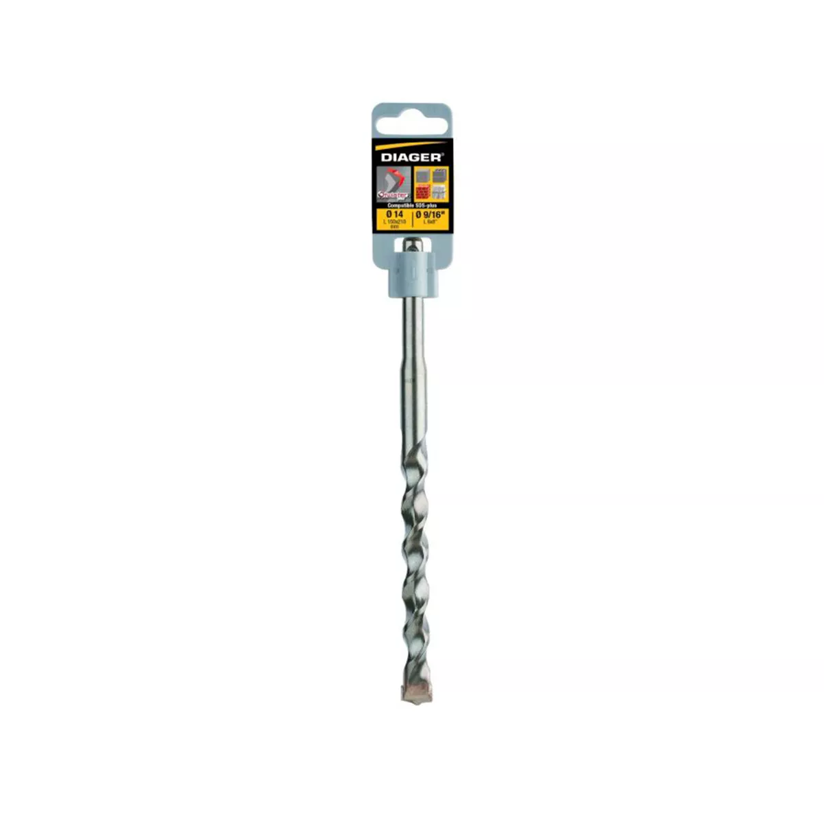 СВРЕДЛО ЗА БЕТОН DIAGER - SDS-PLUS, 10*200*260, 5614084