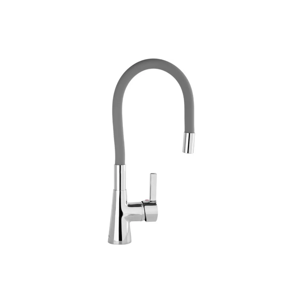 СМЕСИТЕЛ КУХНЕНСКИ С ГЪВКАВА ЛЕБЕДКА СВ.СИВ FALA- 75710