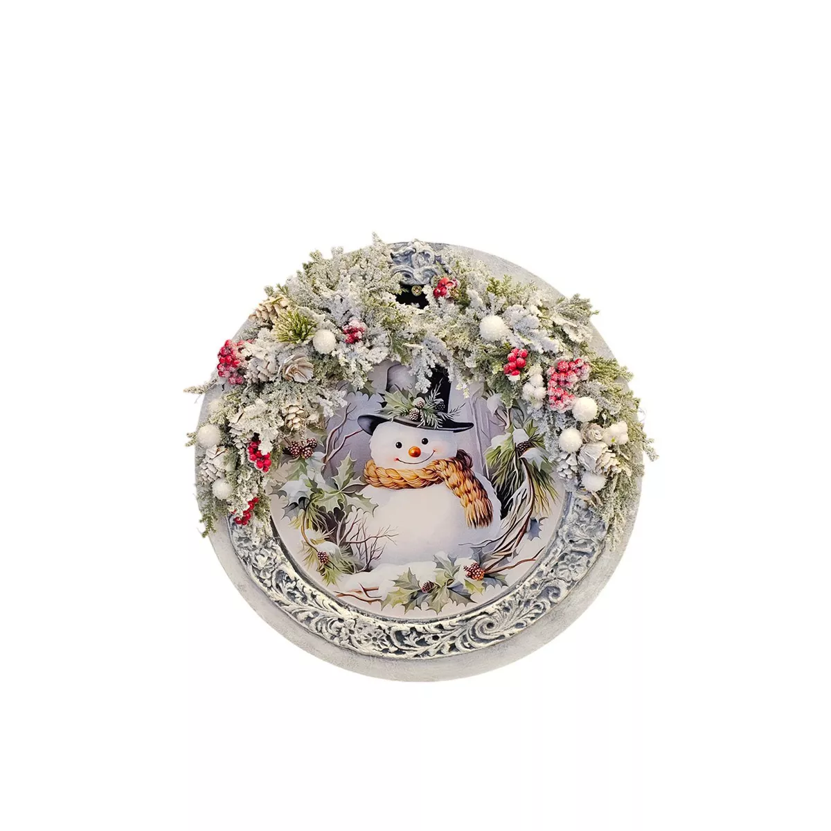 КОЛЕДНА УКРАСА - СНЕЖЕН ЧОВЕК