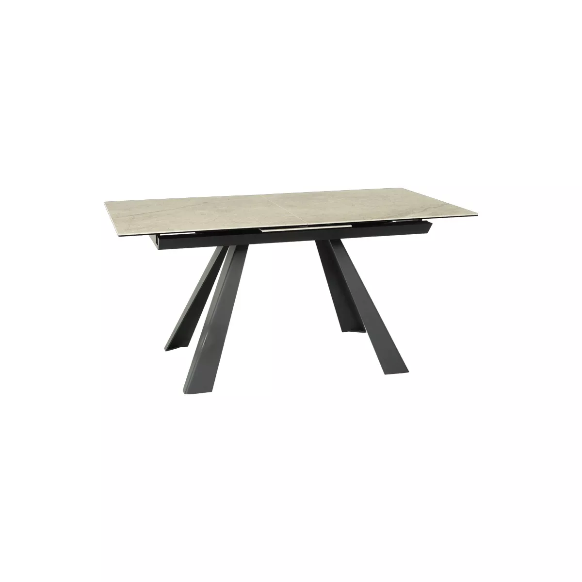 ТРАПЕЗНА МАСА LASK - СИВ - КЕРАМИКА