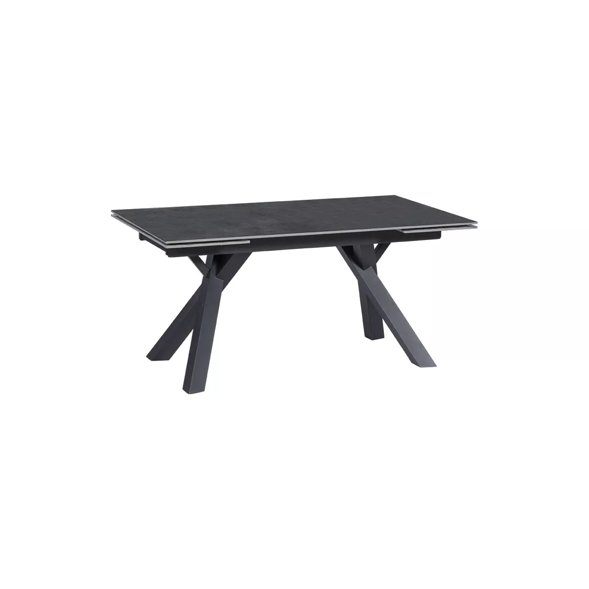 ТРАПЕЗНА МАСА OPOLE - ТЪМНО СИВ - КЕРАМИКА