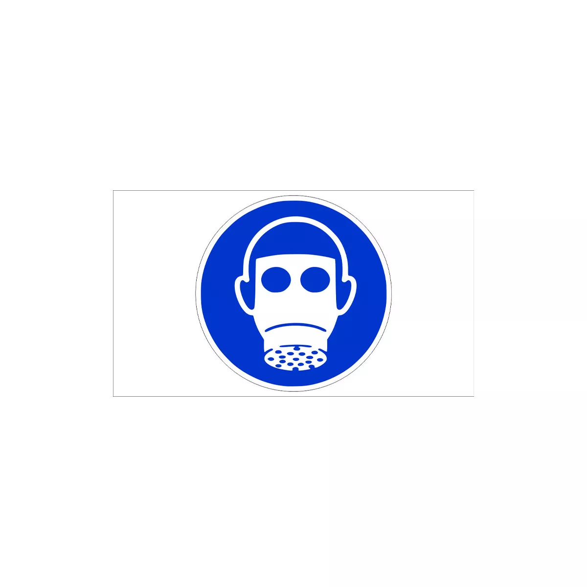 ТАБЕЛА ЗАДЪЛЖИТЕЛНО ИЗПОЛЗВАНЕ НА СРЕДСТВА ЗА ЗАЩИТА НА ДИХАТЕЛНИТЕ ПЪТИЩА PVC 40/40 СМ 317