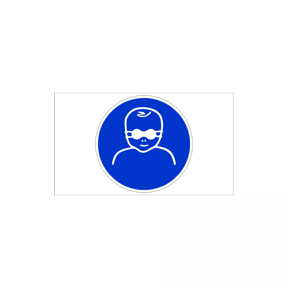 ТАБЕЛА ЗАДЪЛЖИТЕЛНО ИЗПОЛЗВАНЕ НЕПРОЗРАЧНА ЗАЩИТА ЗА ОЧИТЕ НА ДЕЦАТА PVC 20/20 СМ 325