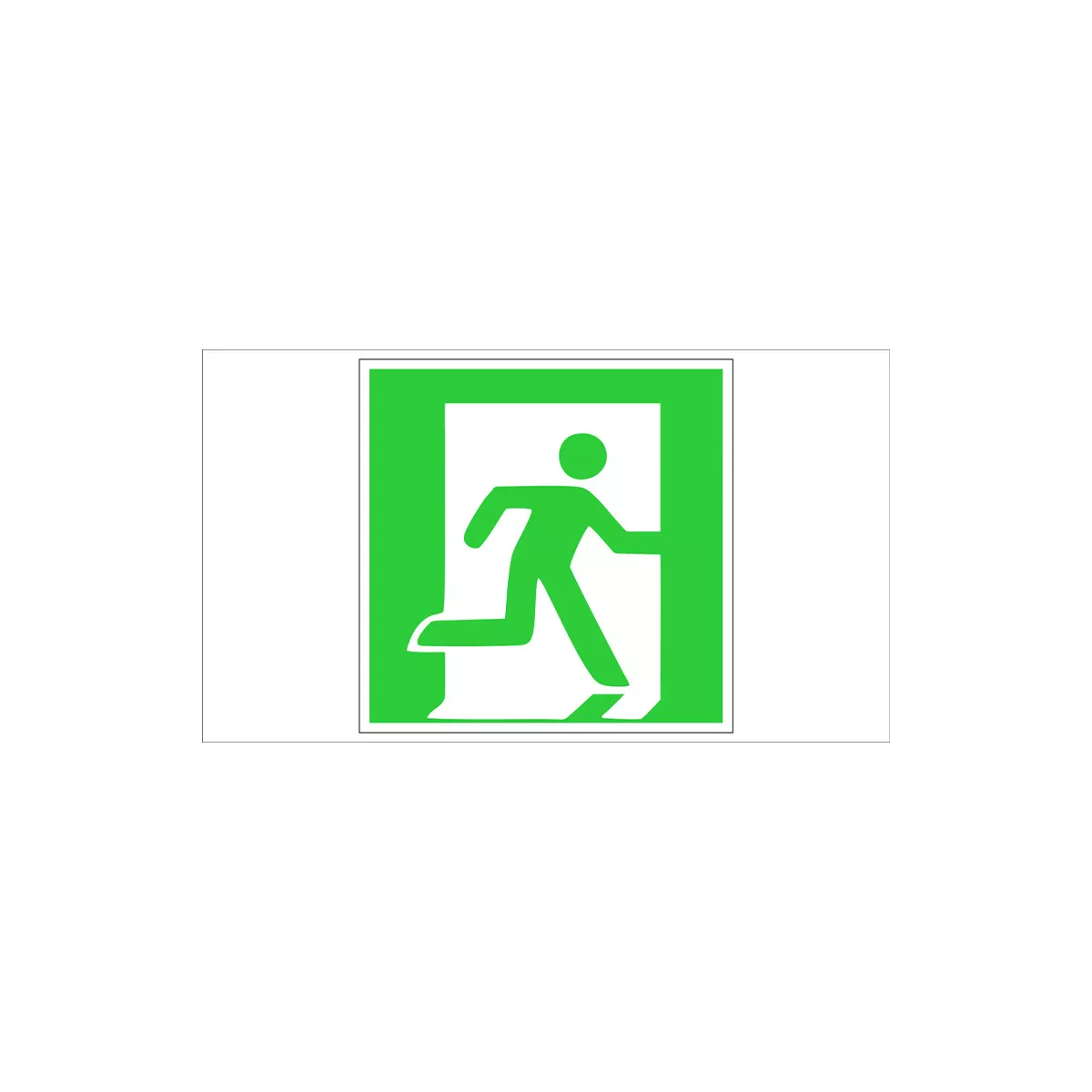 ТАБЕЛА ЕВАКУАЦИОНЕН ИЗХОД НАДЯСНО БОНД 30/30 СМ 505 ТАБЕЛА ЕВАКУАЦИОНЕН ИЗХОД НАДЯСНО БОНД 30/30 СМ 505