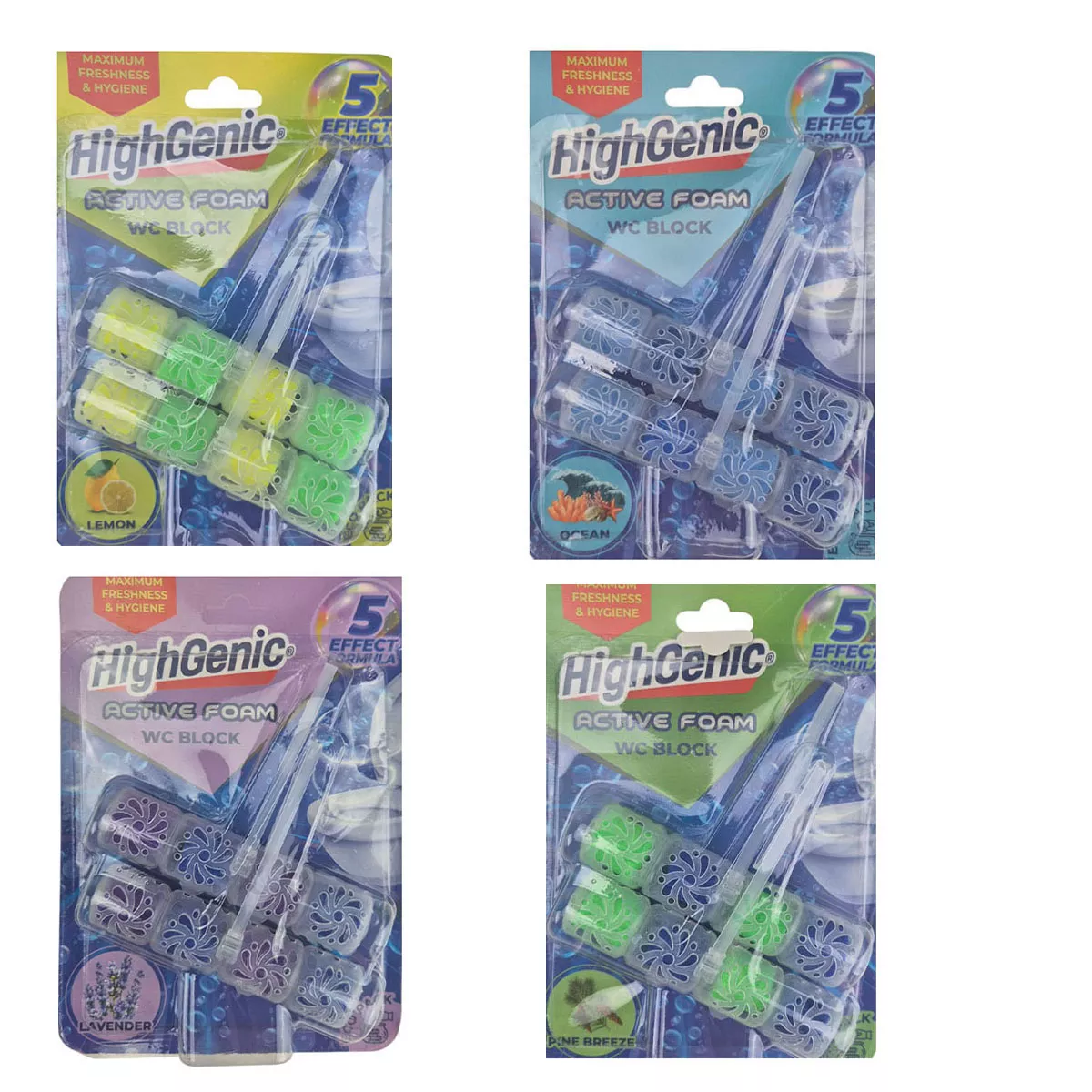 HIGHGENIC WC БЛОК 2*50 МИКС