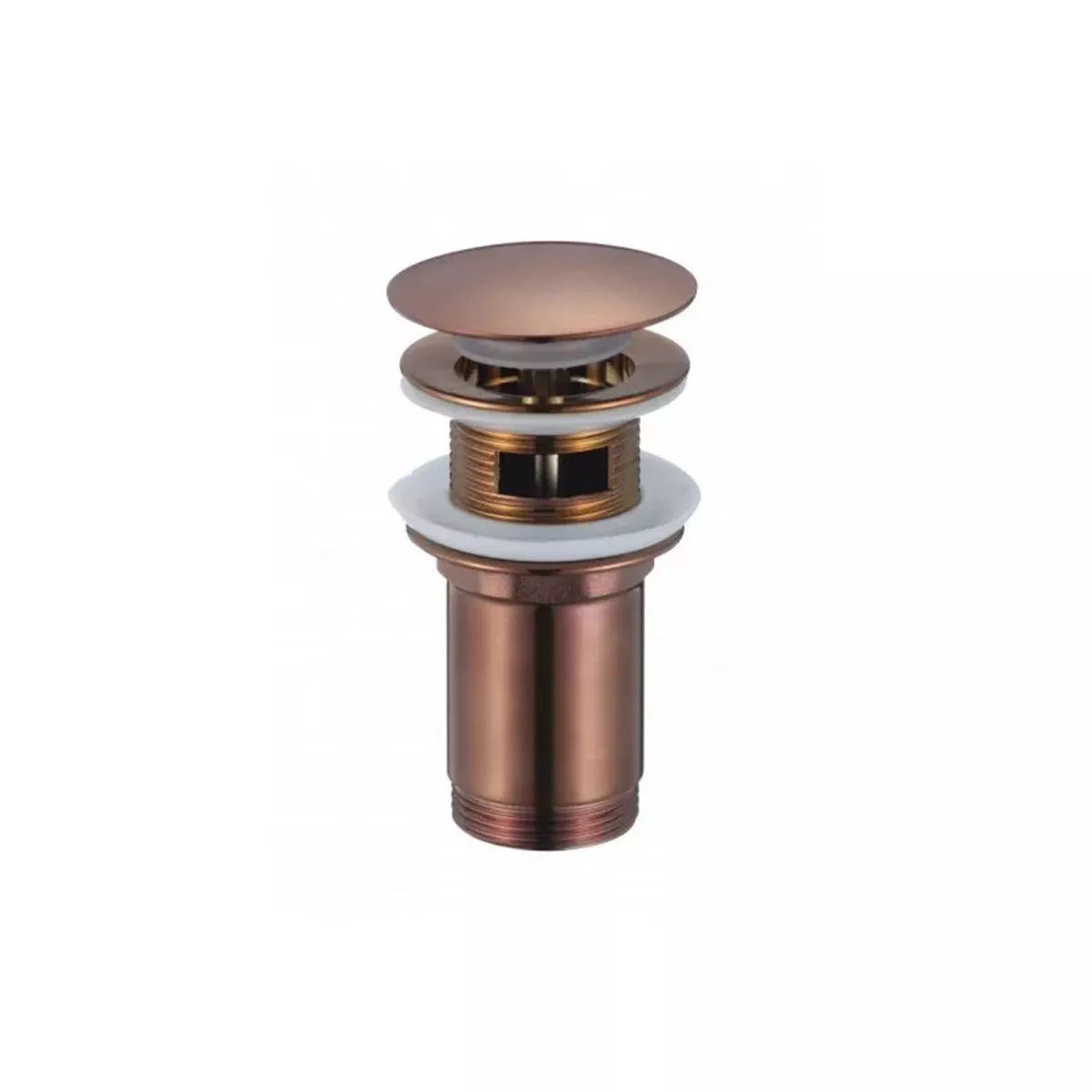 КЛИК СИФОН С ПРЕЛИВНИК ПОЛИРАНО РОЗОВО ЗЛАТО S706