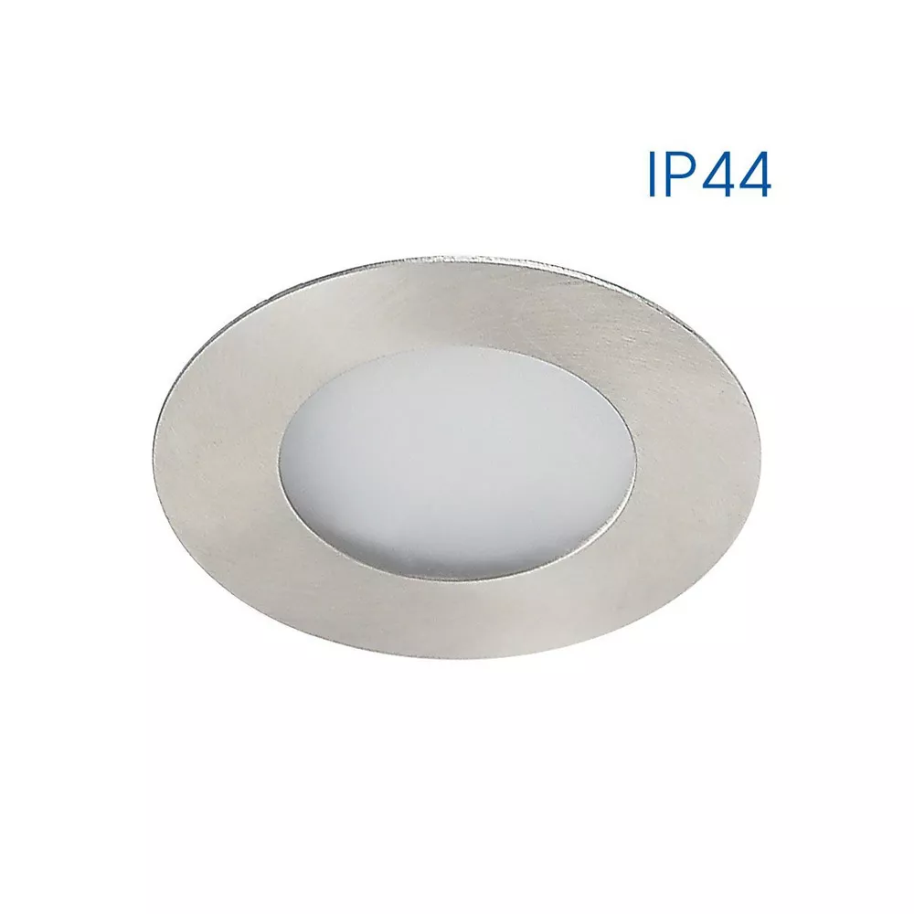 МЕБЕЛНА LED ЛУНА 230V НИКЕЛ МАТ 2W IP44 - 4978