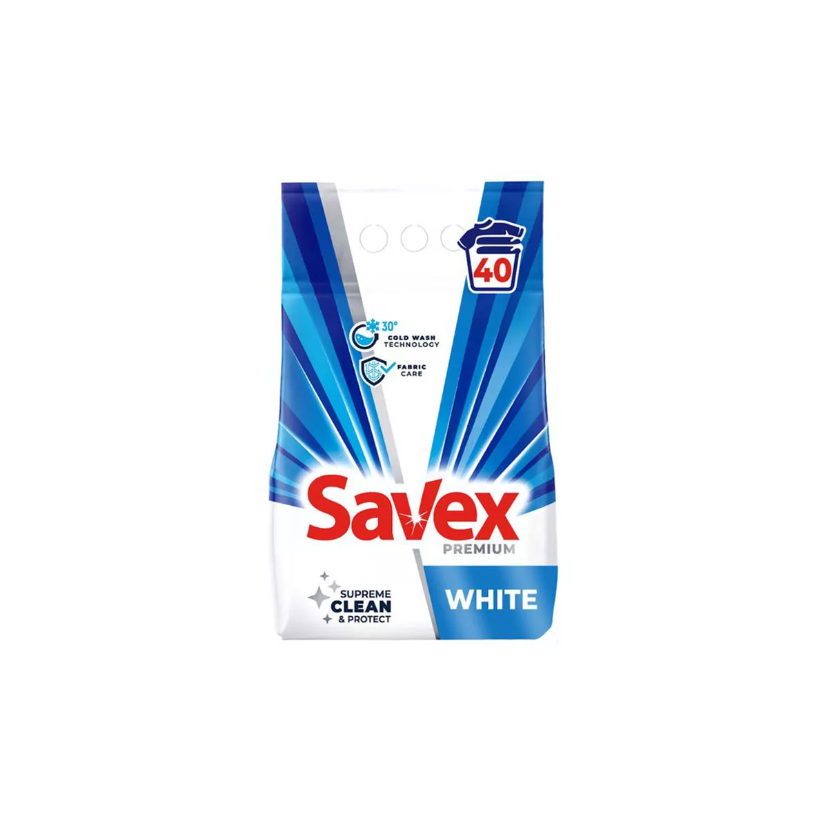 САВЕКС ПРАХ 4КГ. 2В1 БЯЛО