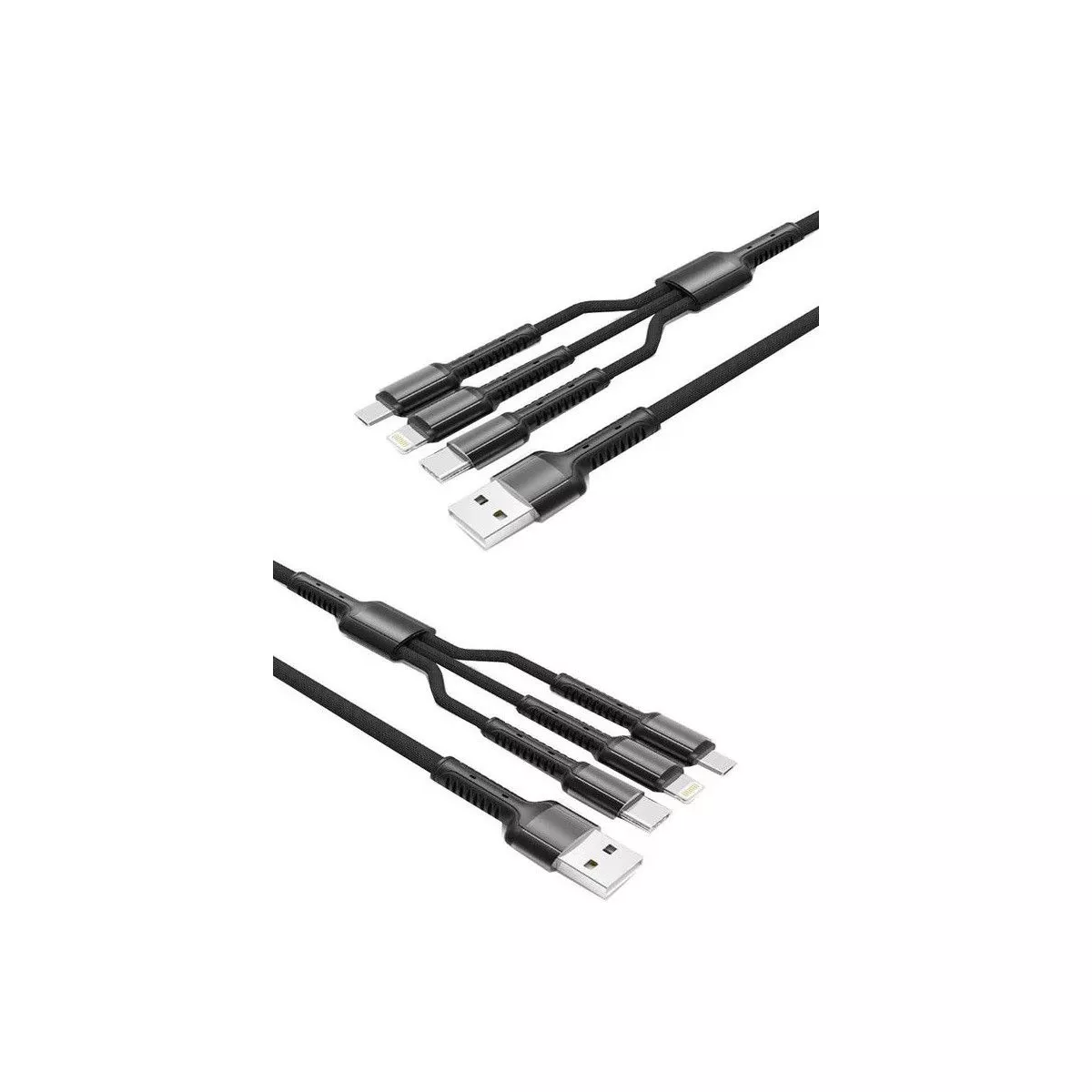 КАБЕЛ ЗА ЗАРЕЖДАНЕ НА ДАННИ  3В1 USB-A  LC93 - 18080470