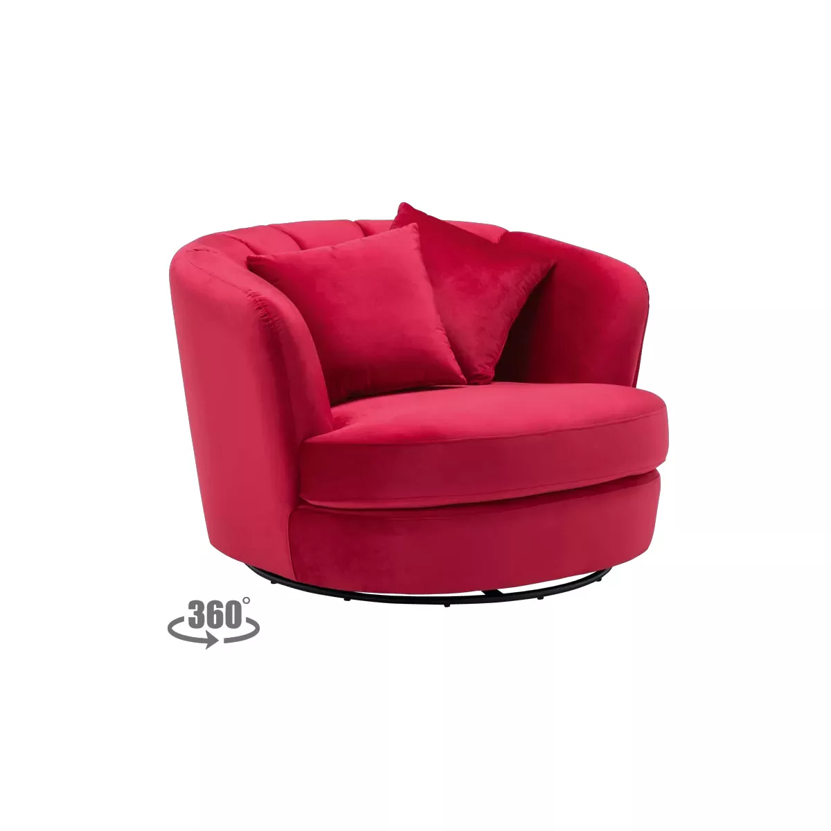 КРЕСЛО VIGO - СВЕТЛОЧЕРВЕН HLR