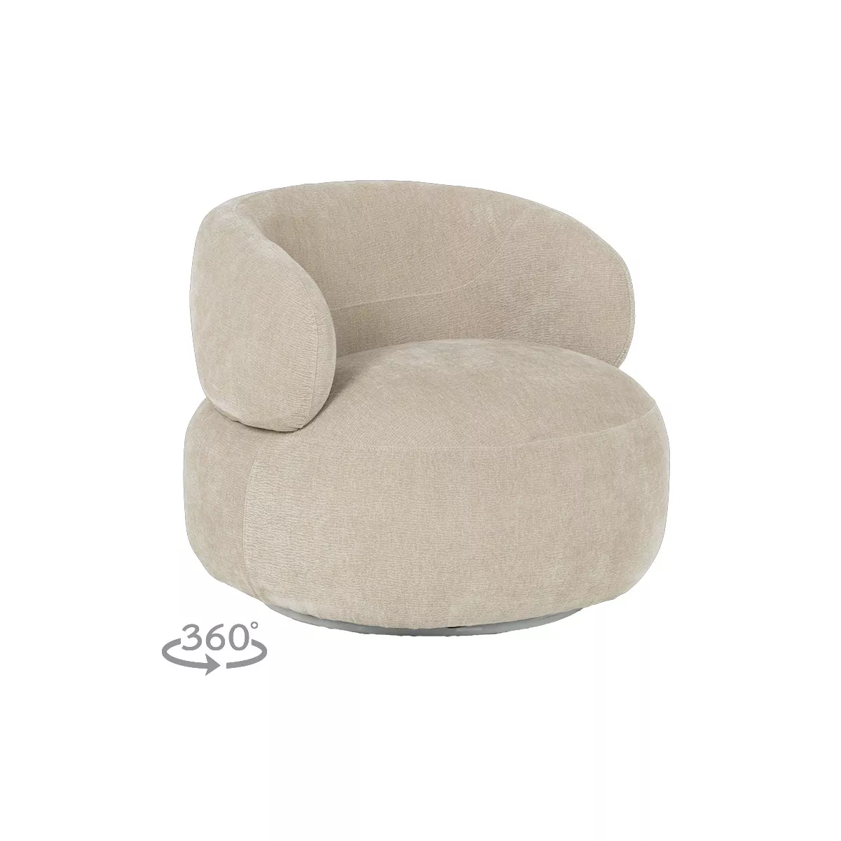 КРЕСЛО INGRID - КРЕМ РЕ