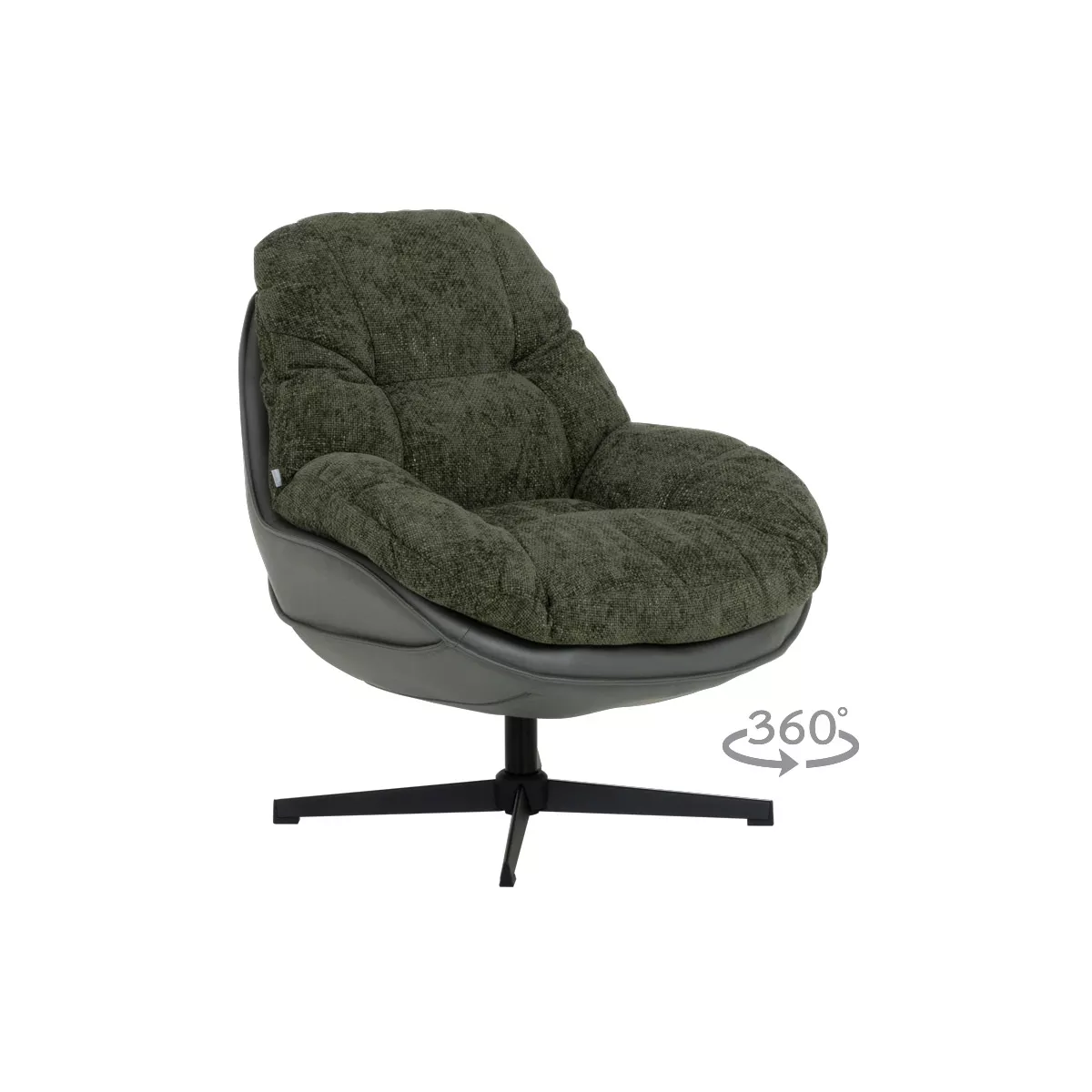 КРЕСЛО SETUBAL - ЗЕЛЕНО