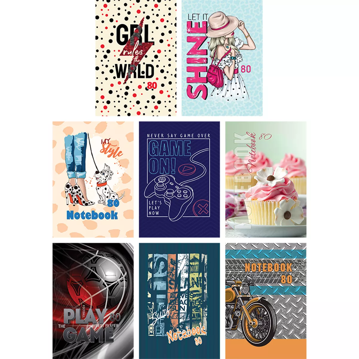 ТЕТРАДКА С ШИРОКИ РЕДОВЕ А5, 80 ЛИСТА, ОФСЕТ/  5278