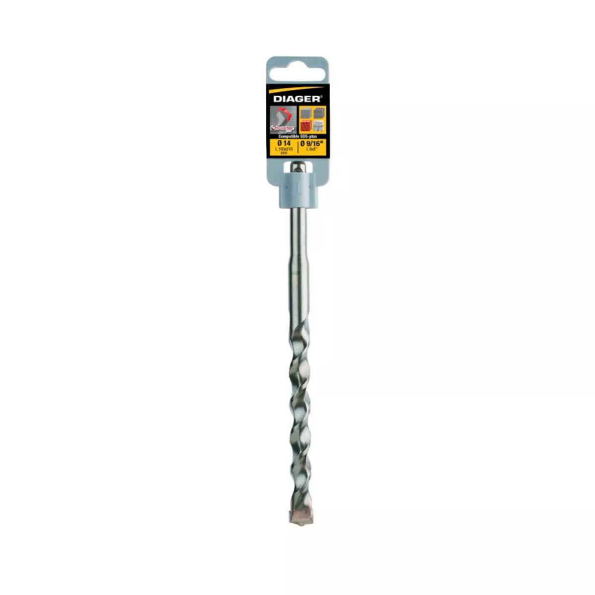 СВРЕДЛО ЗА БЕТОН DIAGER - SDS-PLUS, 6*400*460, 5614040