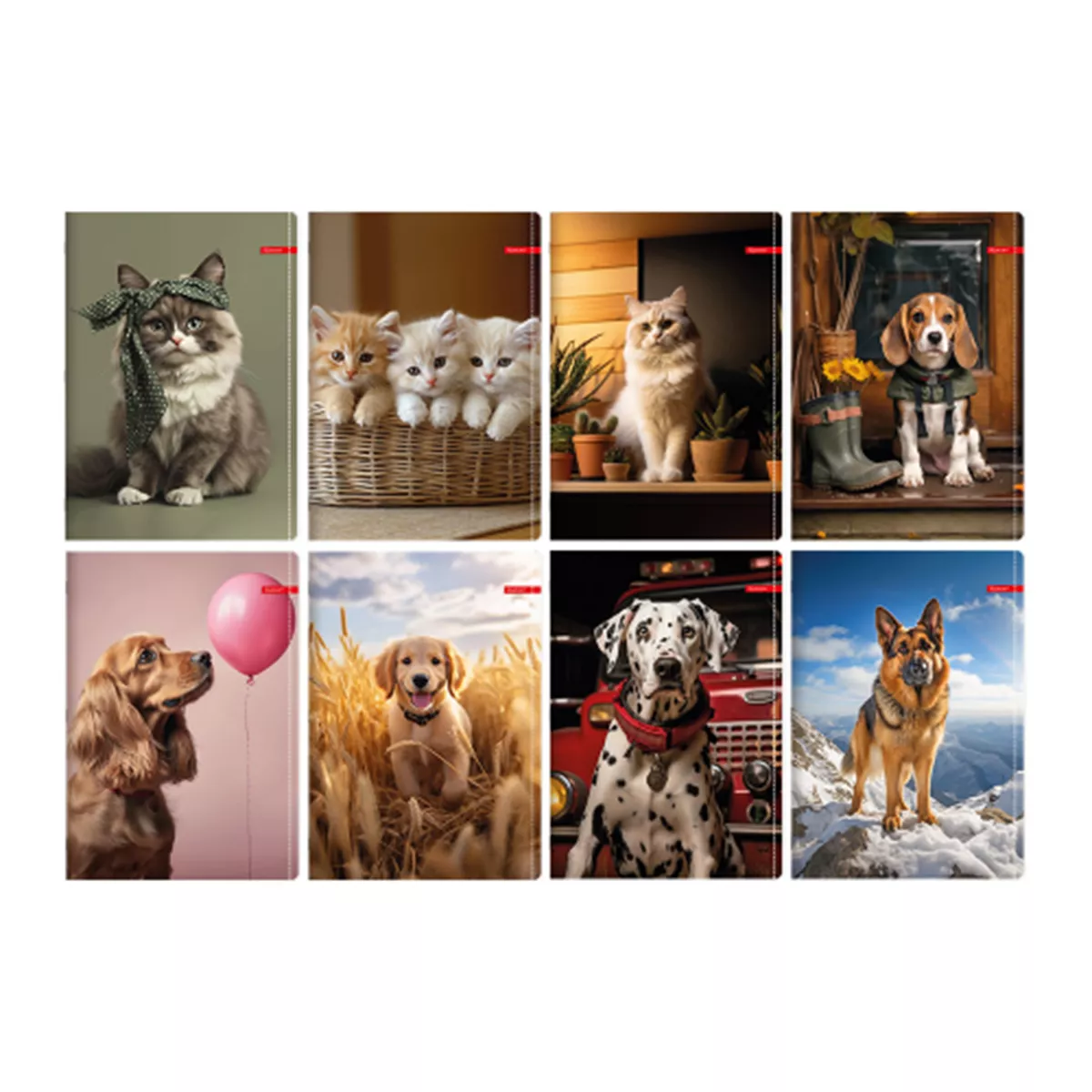 ТЕТРАДКА A4 ILIJANUM PETS UV MK 40Л 48366