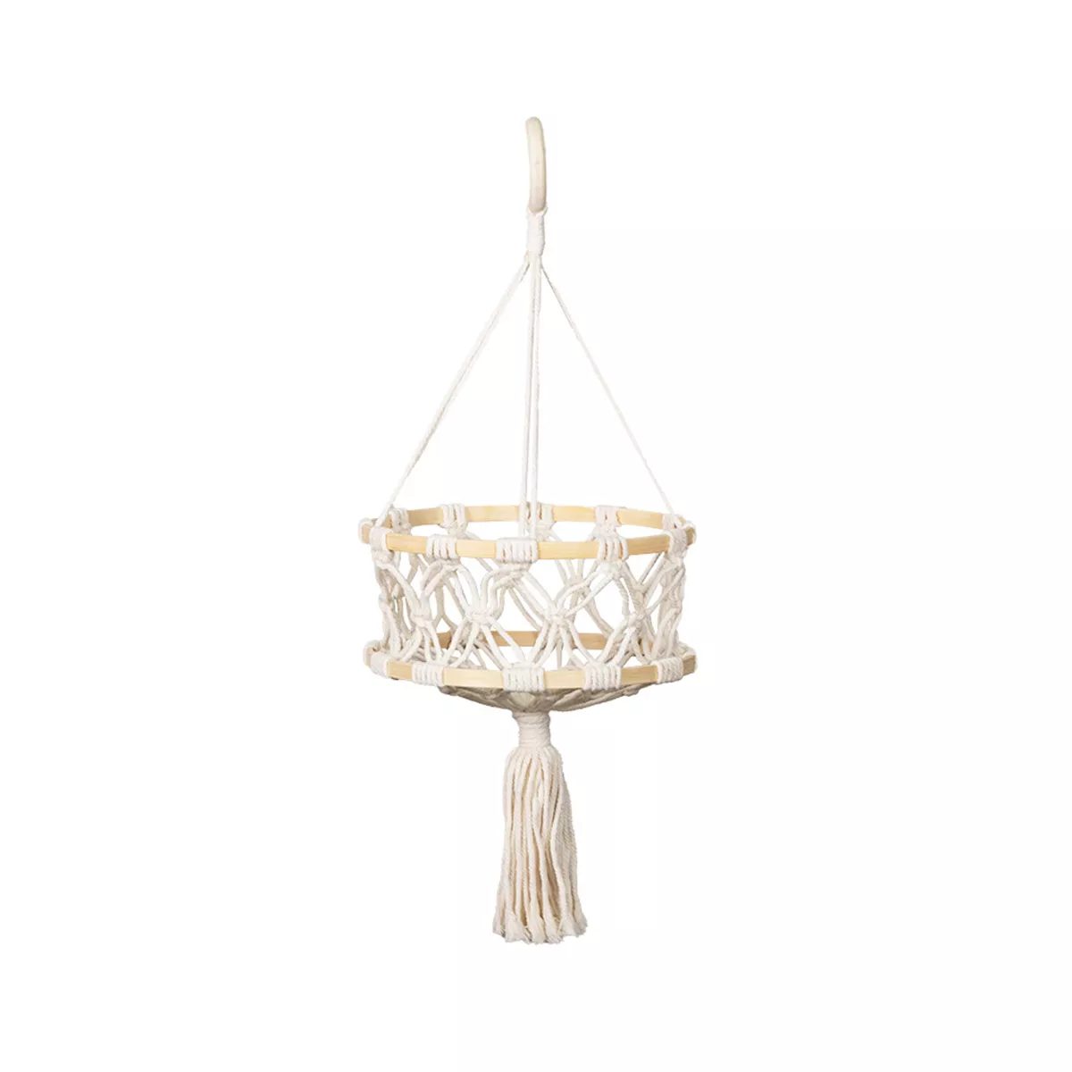 ДЕКОРАЦИЯ МАКРАМЕ ЗА САКСИЯ - И02-23433