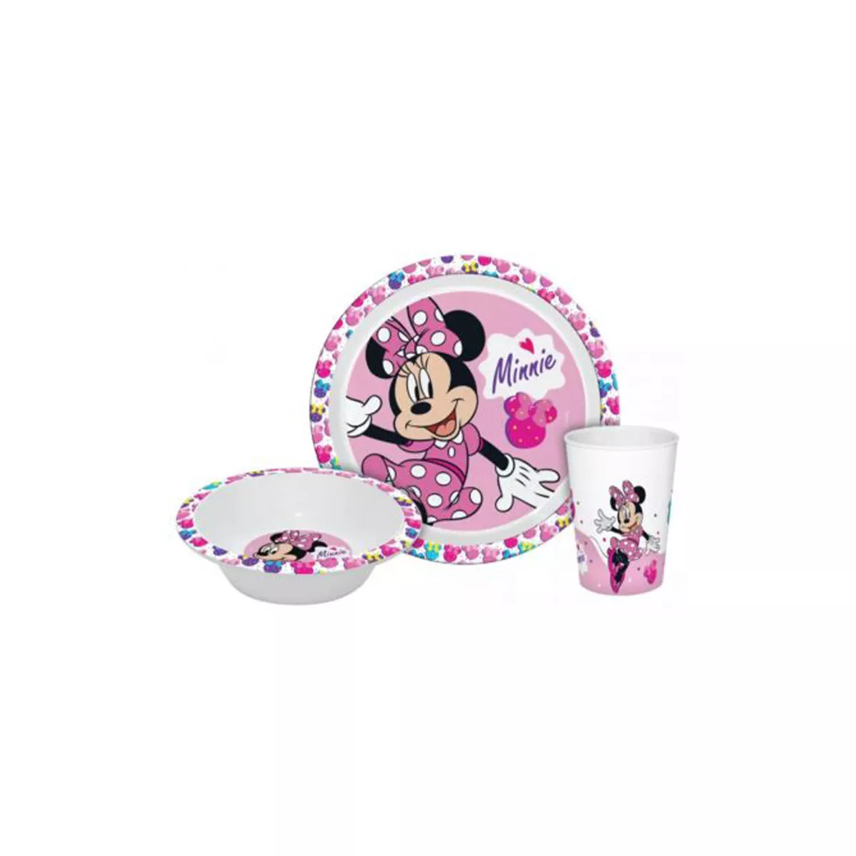 КОМПЛЕКТ ЗА ЗАКУСКА ОТ 3 ЧАСТИ DISNEY-MINNIE MOUSE/ 315207