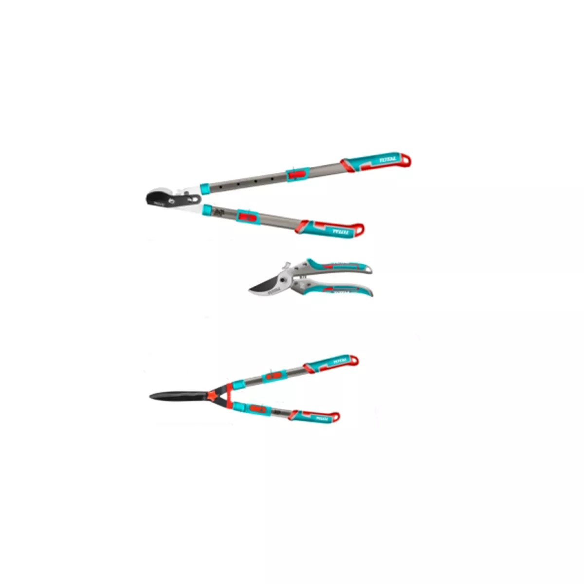 КОМПЛЕКТ ГРАДИНСКИ НОЖИЦИ TOTAL INDUSTRIAL 3БР