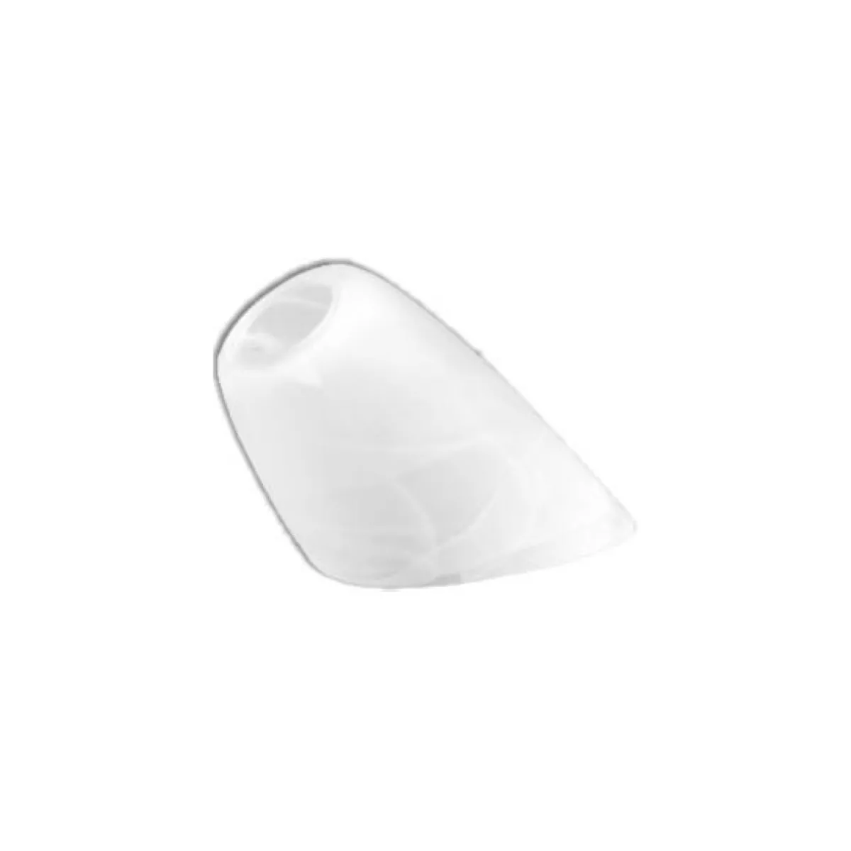 ПОЛИЛЕЙНО СТЪКЛО 077-ALB E27, Ф120 - БЯЛО