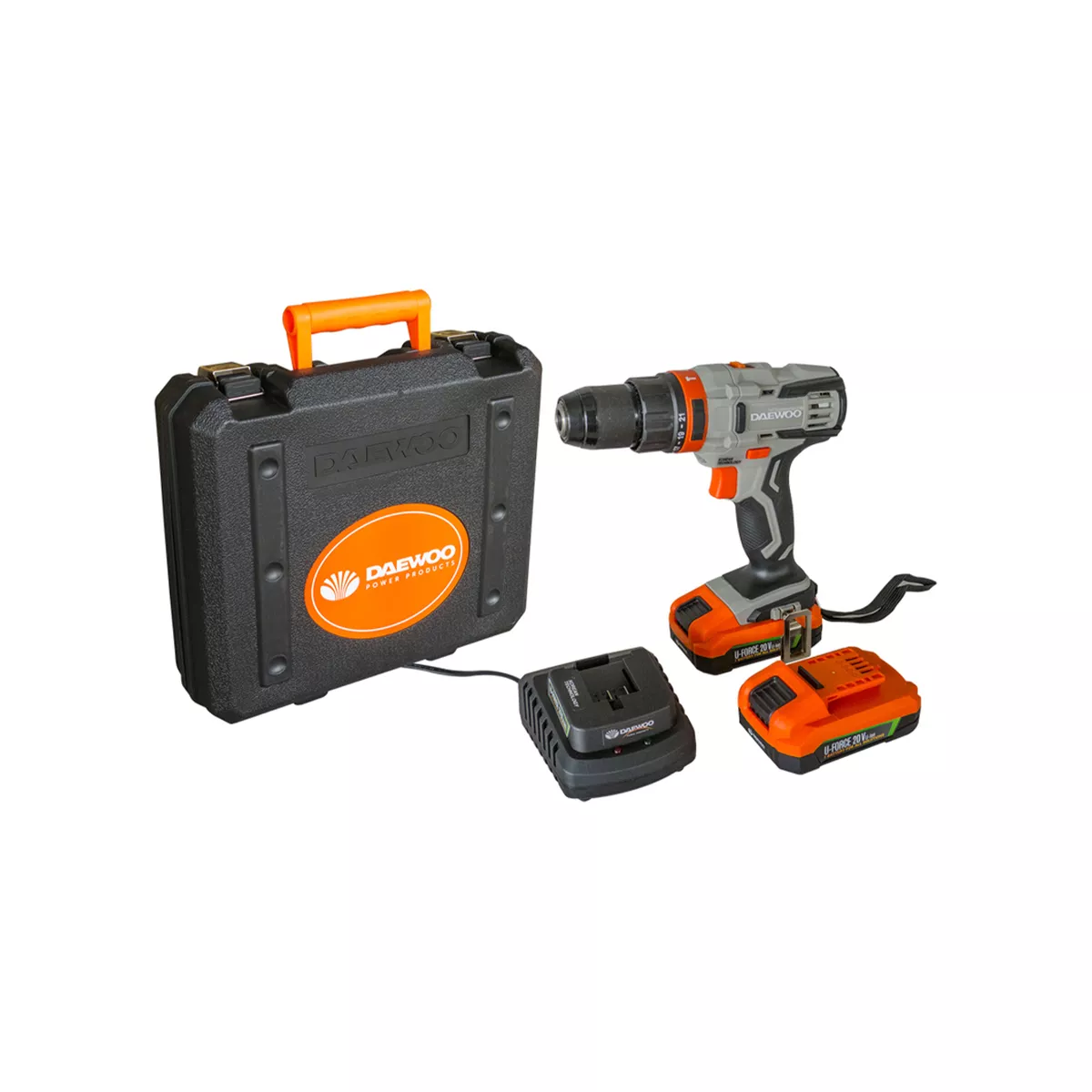 БОРМАШИНА АКУМУЛАТОРНА УДАРНА U-FORCE K-T/ DALD18-M1-KIT