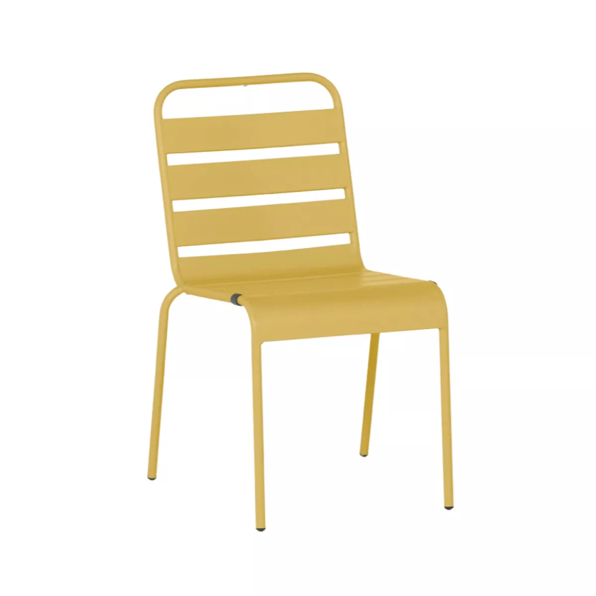 МЕТАЛЕН ГРАДИНСКИ СТОЛ MURI - ЖЪЛТ