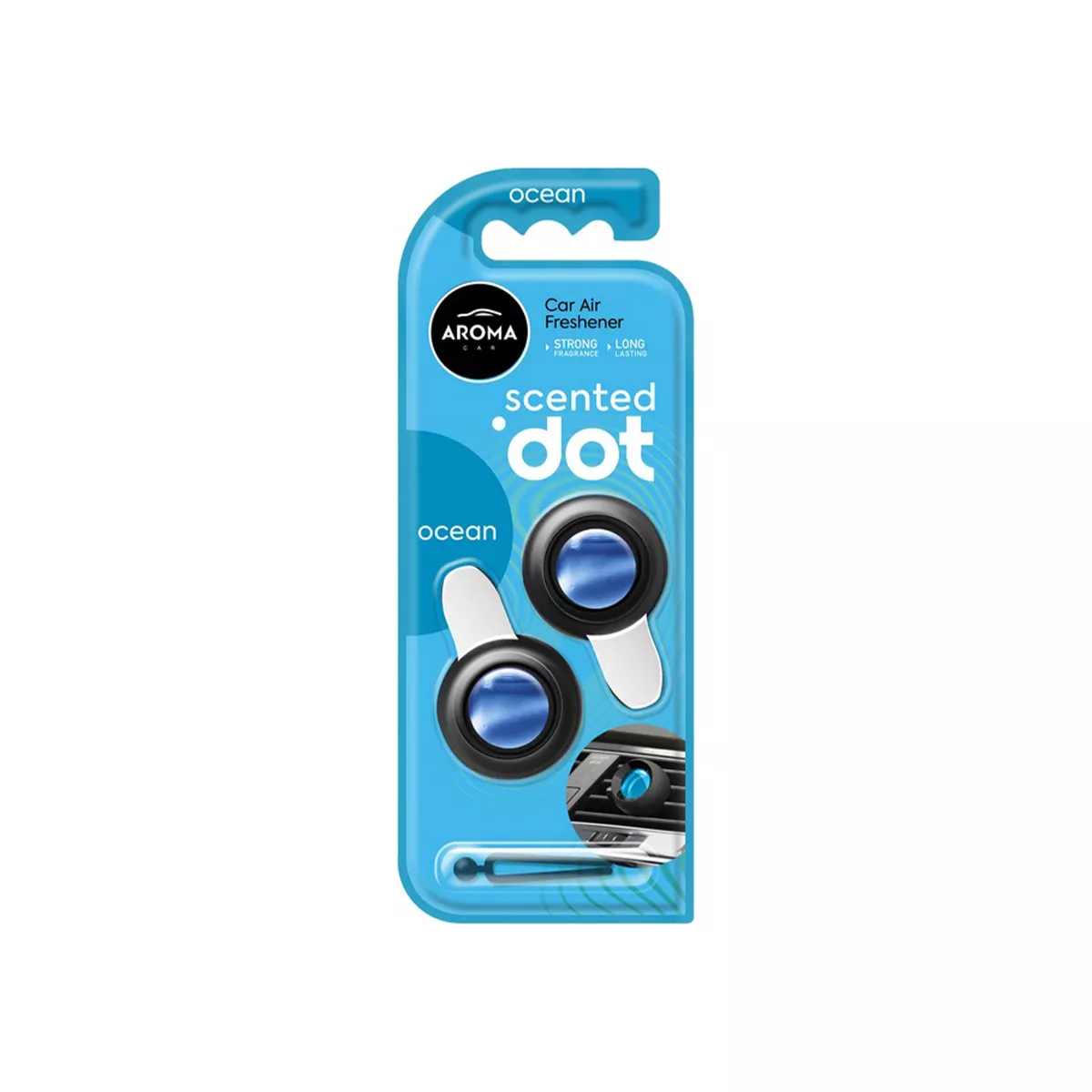 АРОМАТИЗАТОР AROMA - ДВОЙНА МЕМБРАНА 2*27МЛ., OCEAN