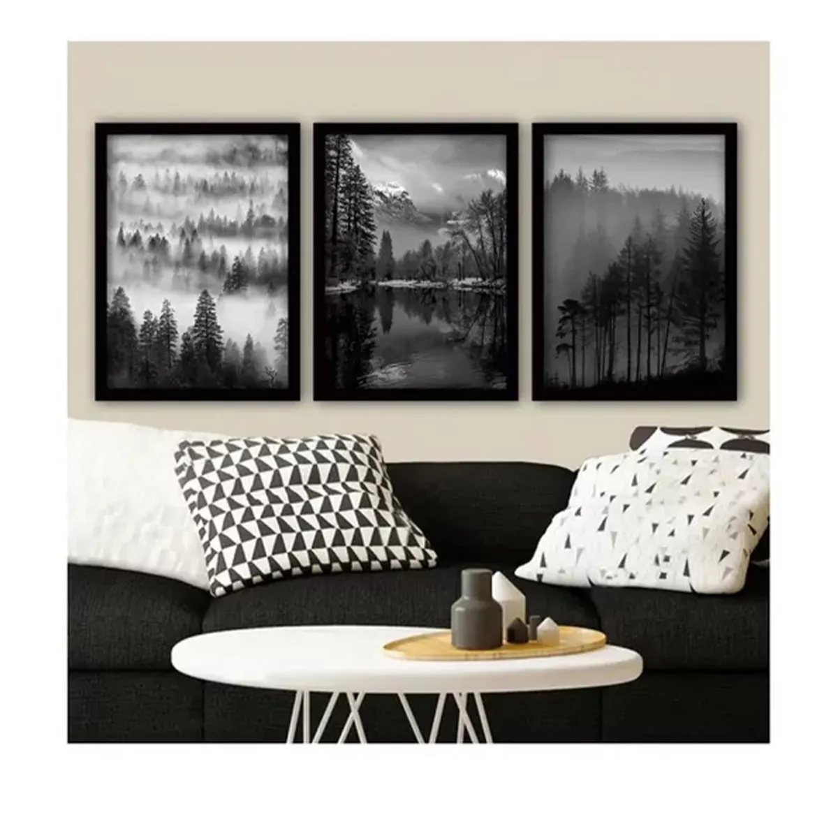 ДЕКОРАТИВНА РАМКИРАНА КАРТИНА 3 БР