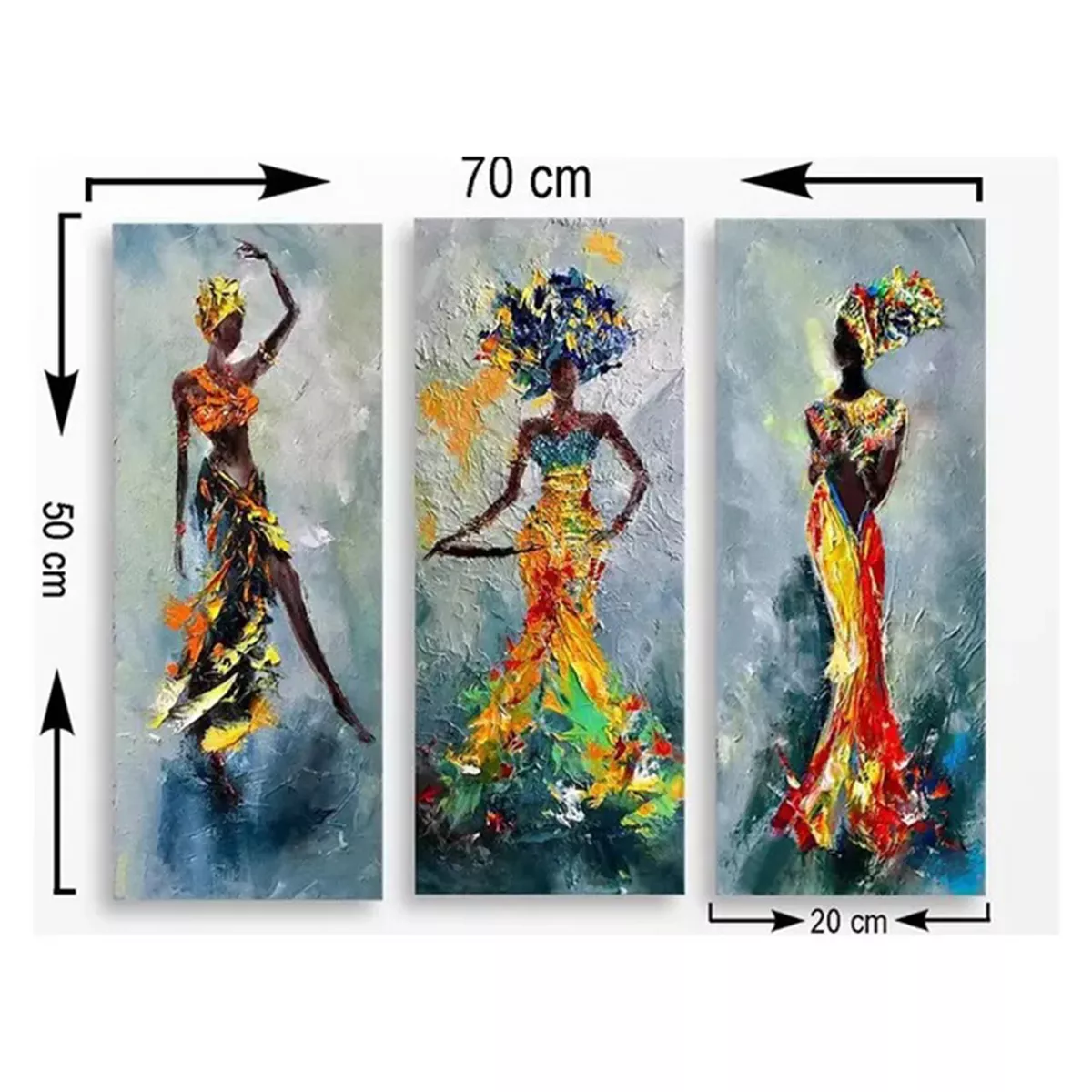 ДЕКОРАТИВНА КАРТИНА НА ПЛАТНО 3 БР 537MRV5135
