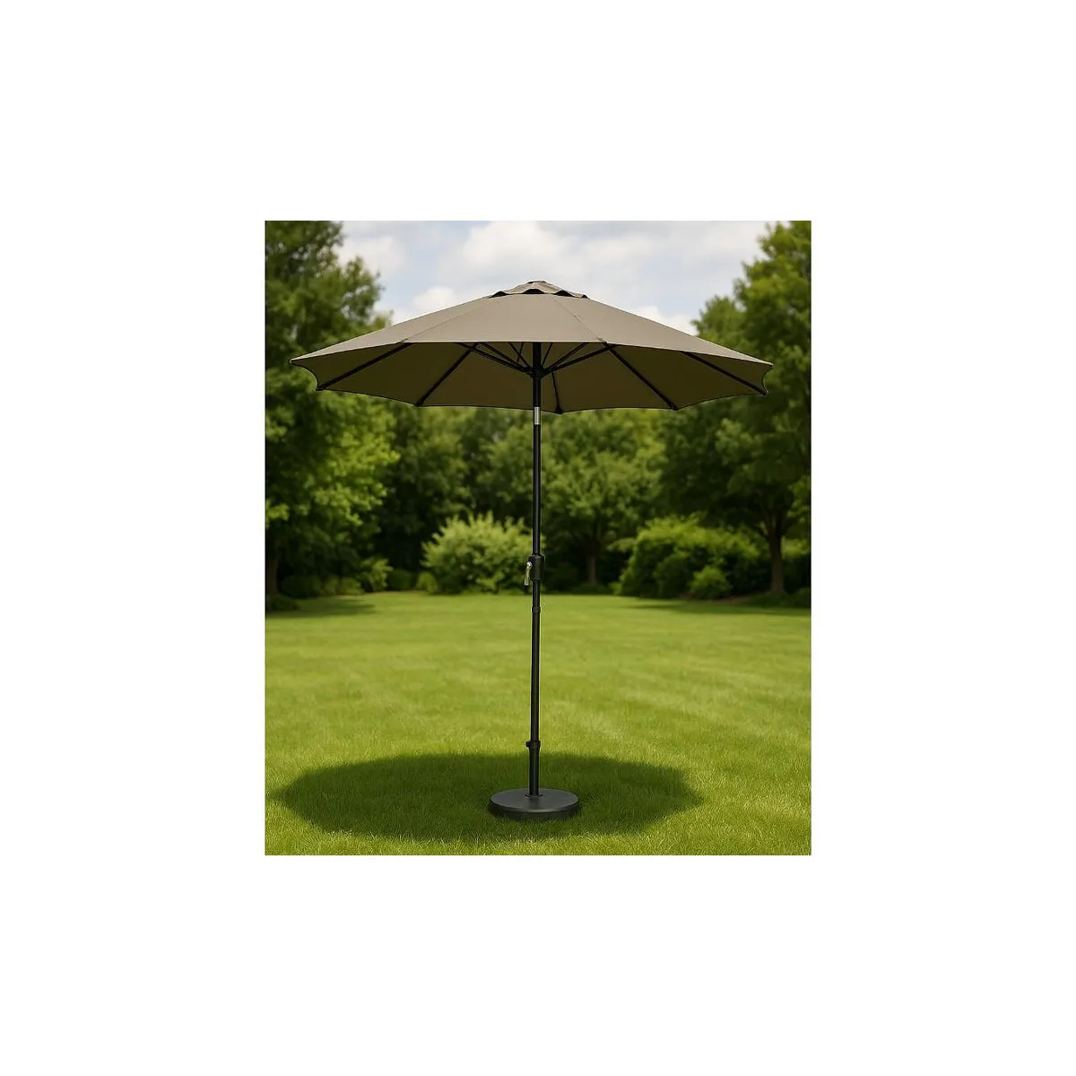 ГРАДИНСКИ ЧАДЪР С ЧУПЕЩО РАМО Ф300СМ СВЕТЛО БЕЖОВ RXC002