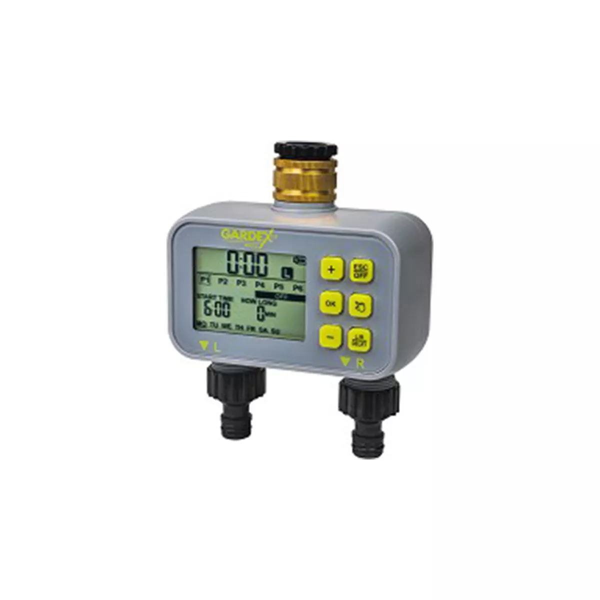 ТАЙМЕР ЕЛЕКТРОНЕН ДВУКАНАЛЕН CULTURE GX/   401206