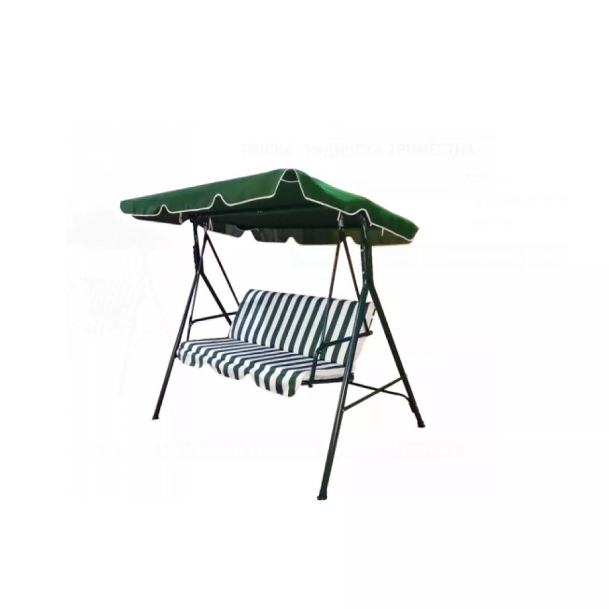 ЛЮЛКА ГРАДИНСКА ТРИМЕСТНА ЗЕЛЕНО-БЯЛА 88 ГРА000499