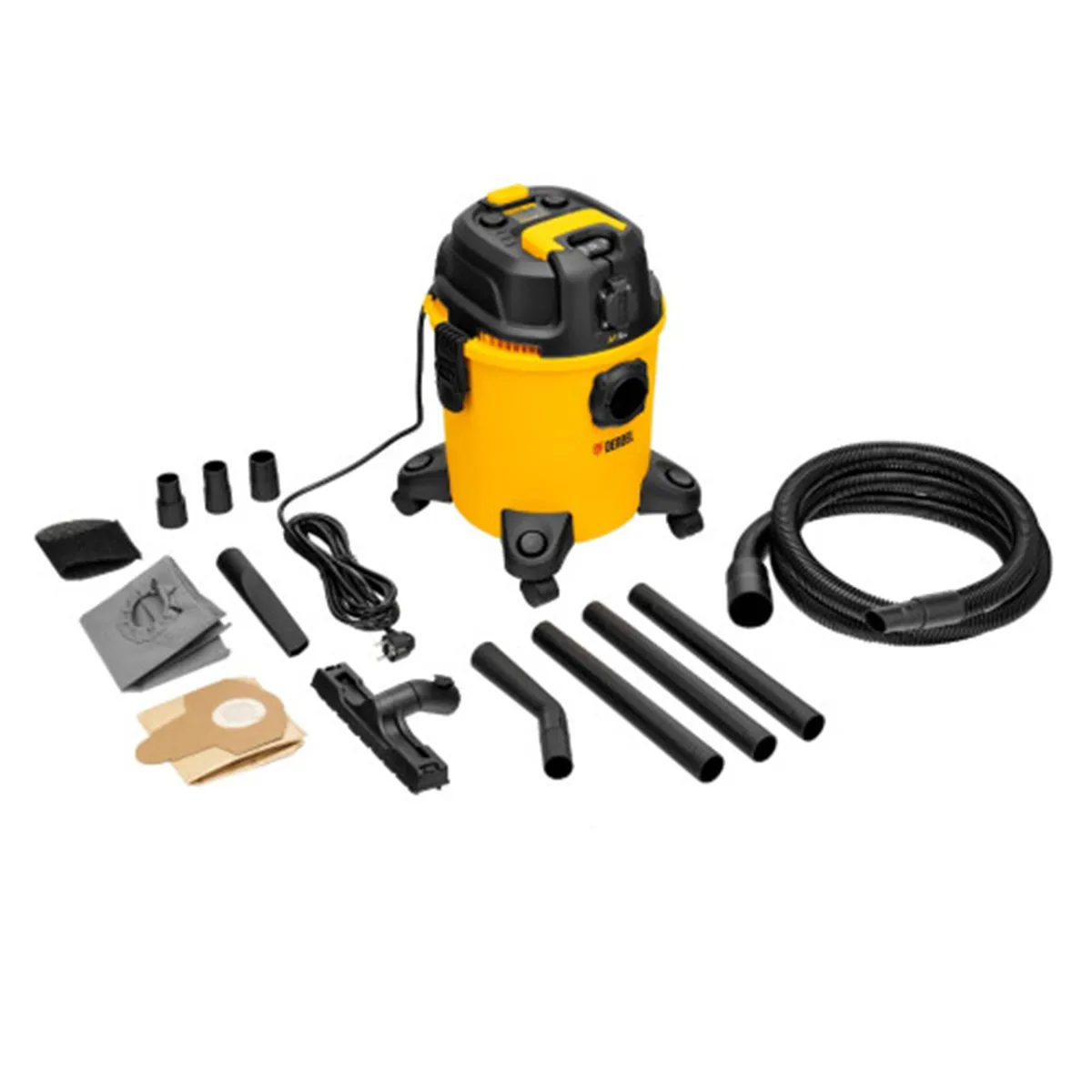 ПРАХОСМУКАЧКА СТРОИТЕЛНА 1400W 20Л. EVC20 - 282027