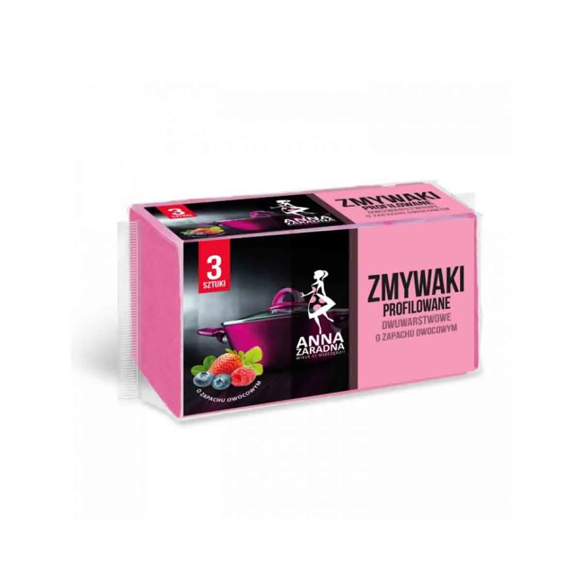 ГЪБИ ЗА СЪДОВЕ С АРОМАТ НА ПЛОДОВЕ 3БР